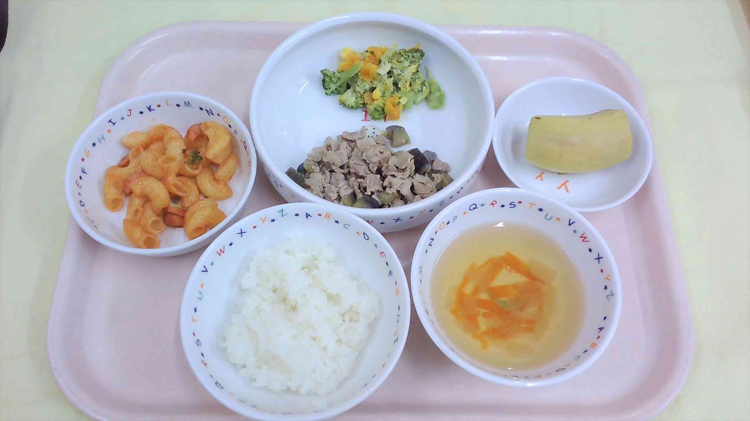 8月６日（火）の給食
