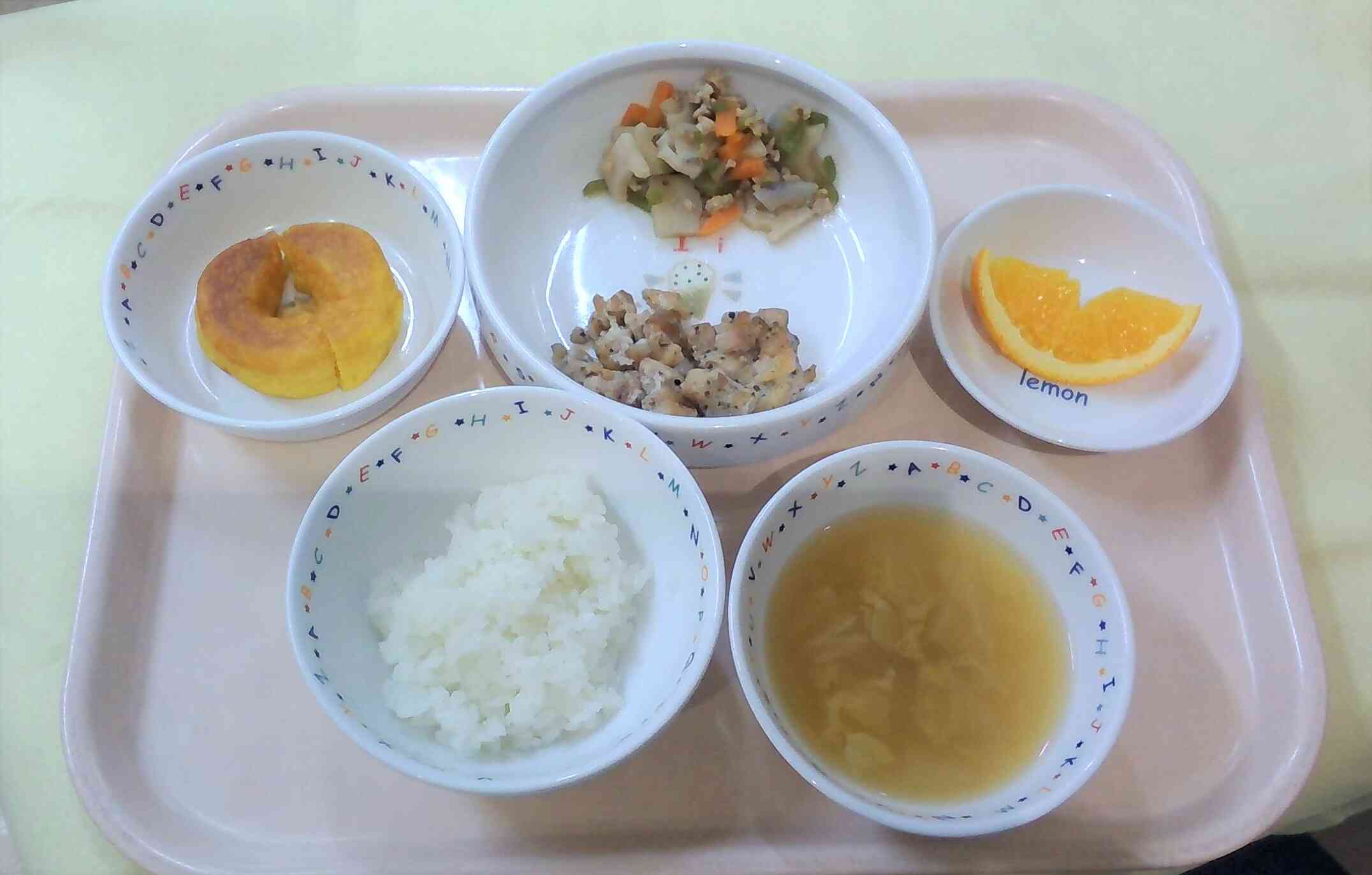 11月７日(金)の給食