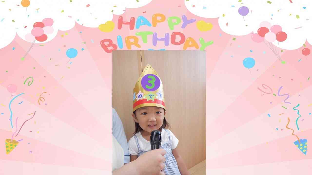 私の誕生日★