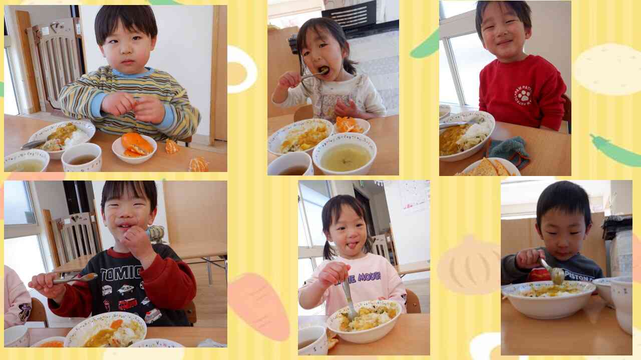 みんな大好きカレーだよ☆