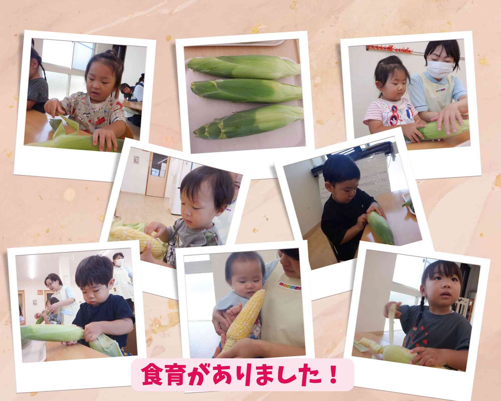 食育がありました。