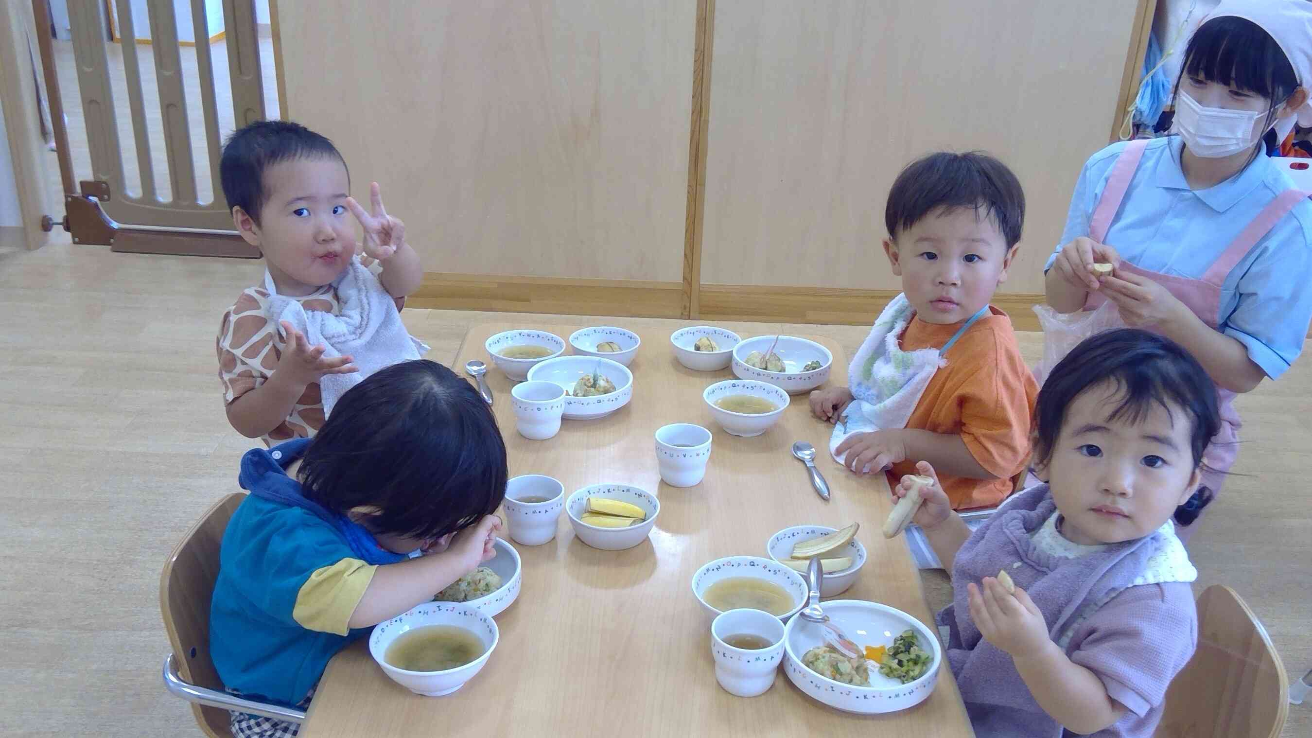 うれしい、おいしい、給食です！