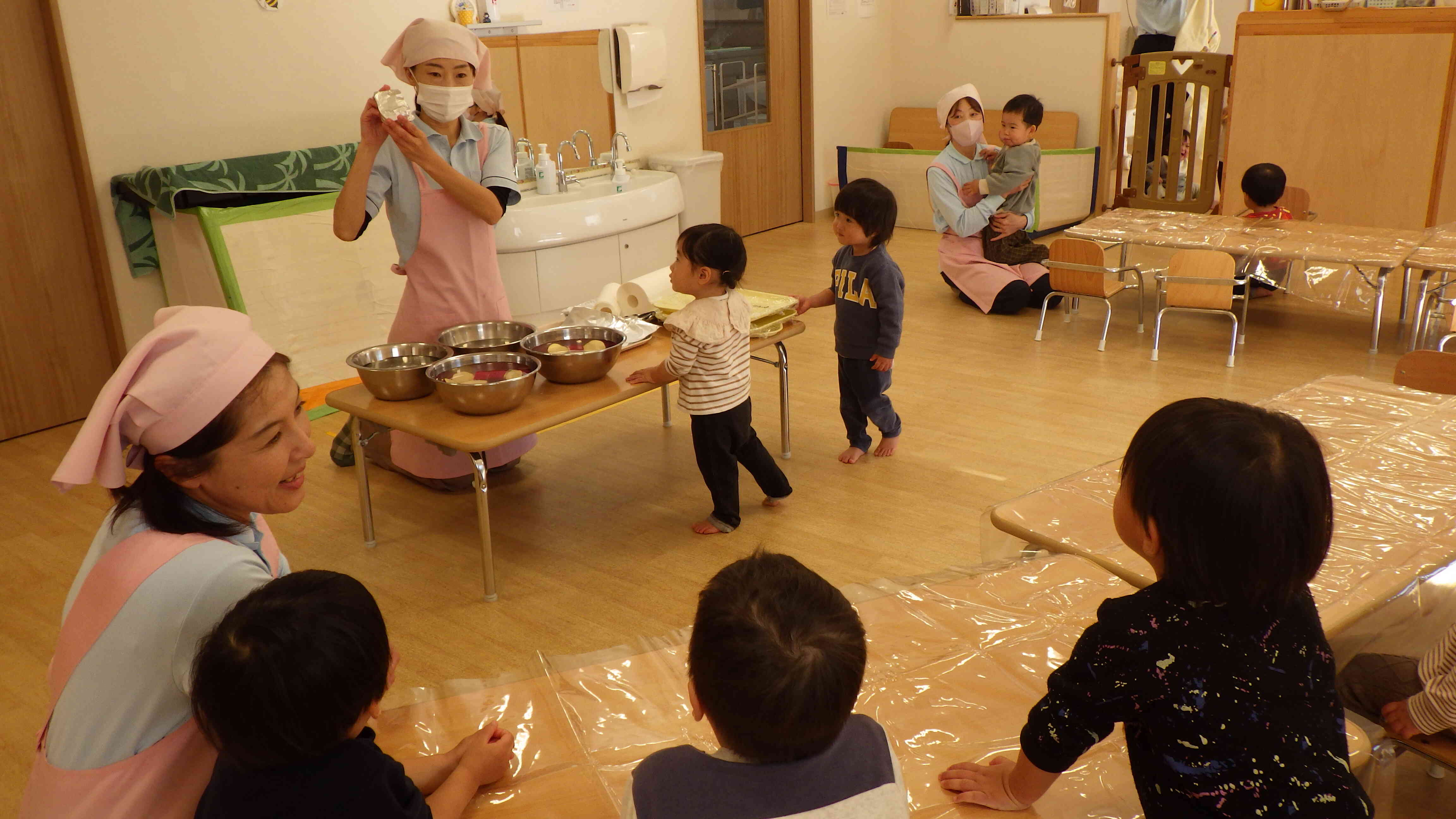 【食育】　焼き芋を楽しもう
