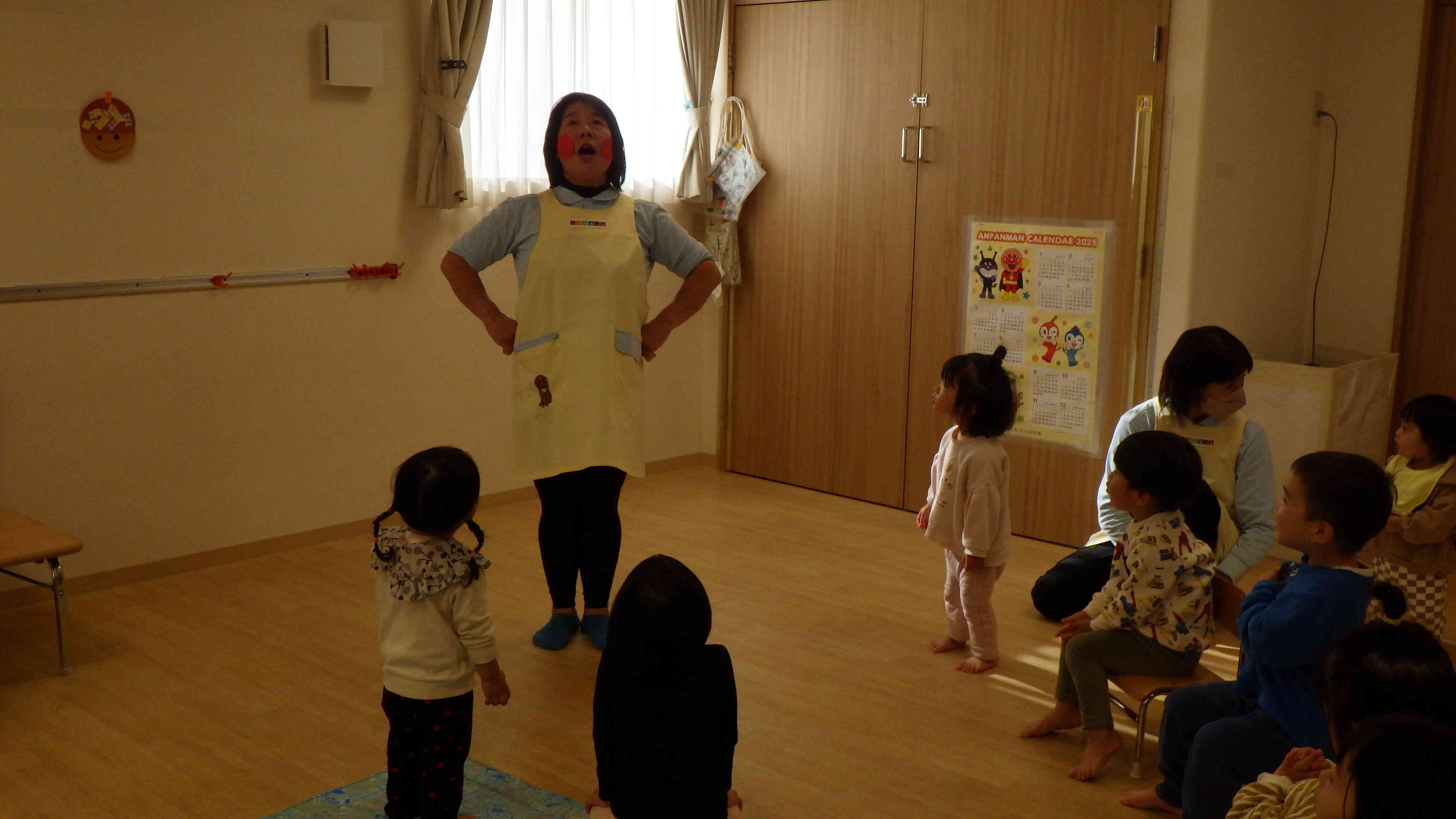 ♩変身　へんしん　ヘ〜ンシン！　園長先生が、変身しちゃった〜