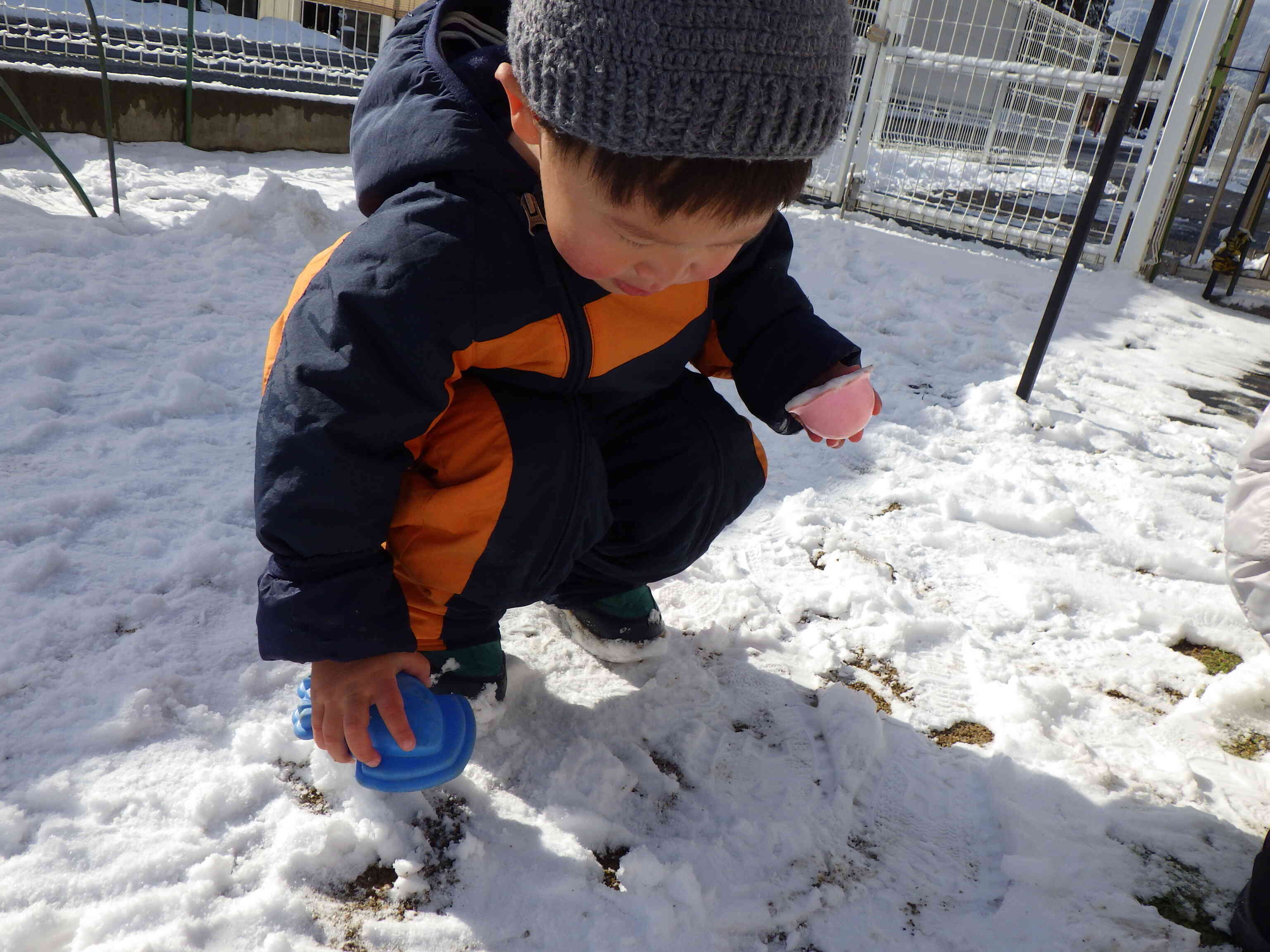 うまく型抜きできるかな？