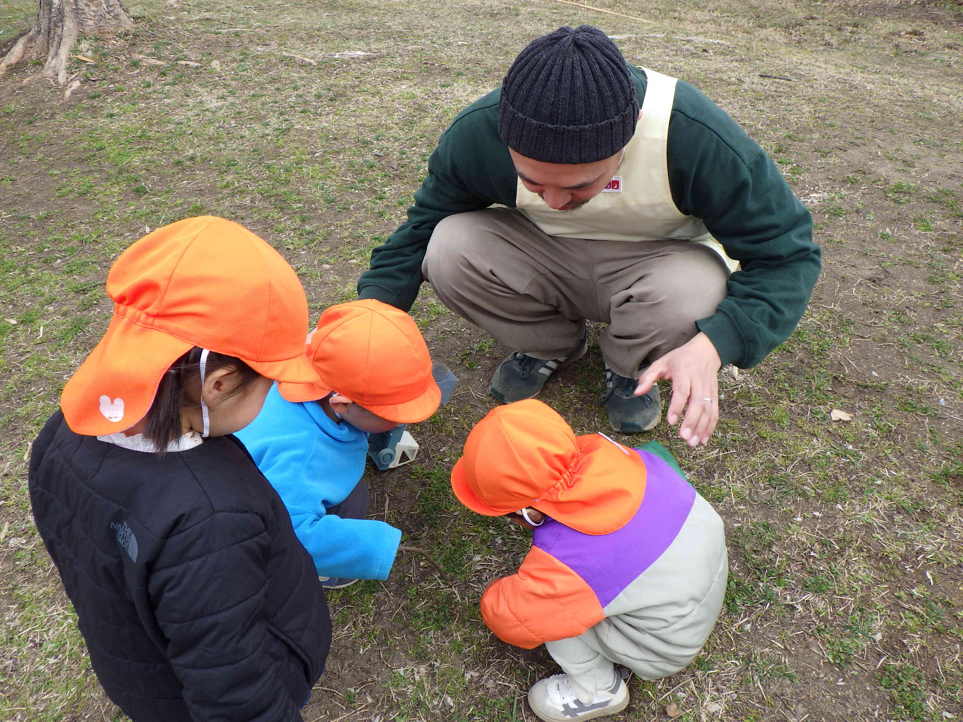 パパ先生と遊んだよ！(保育参加)