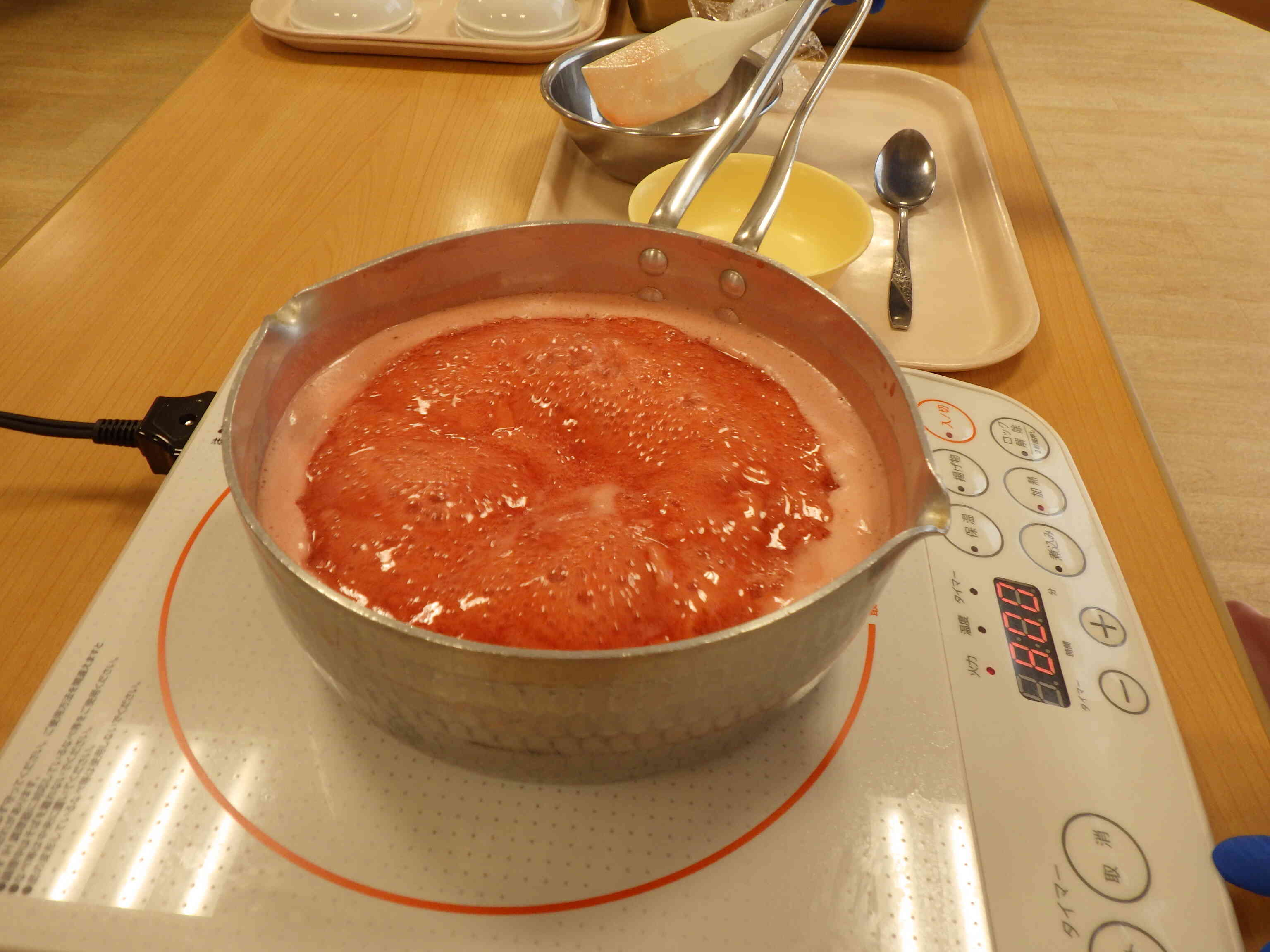 おいしくて、いい匂い！【食育　いちごジャム作り②】
