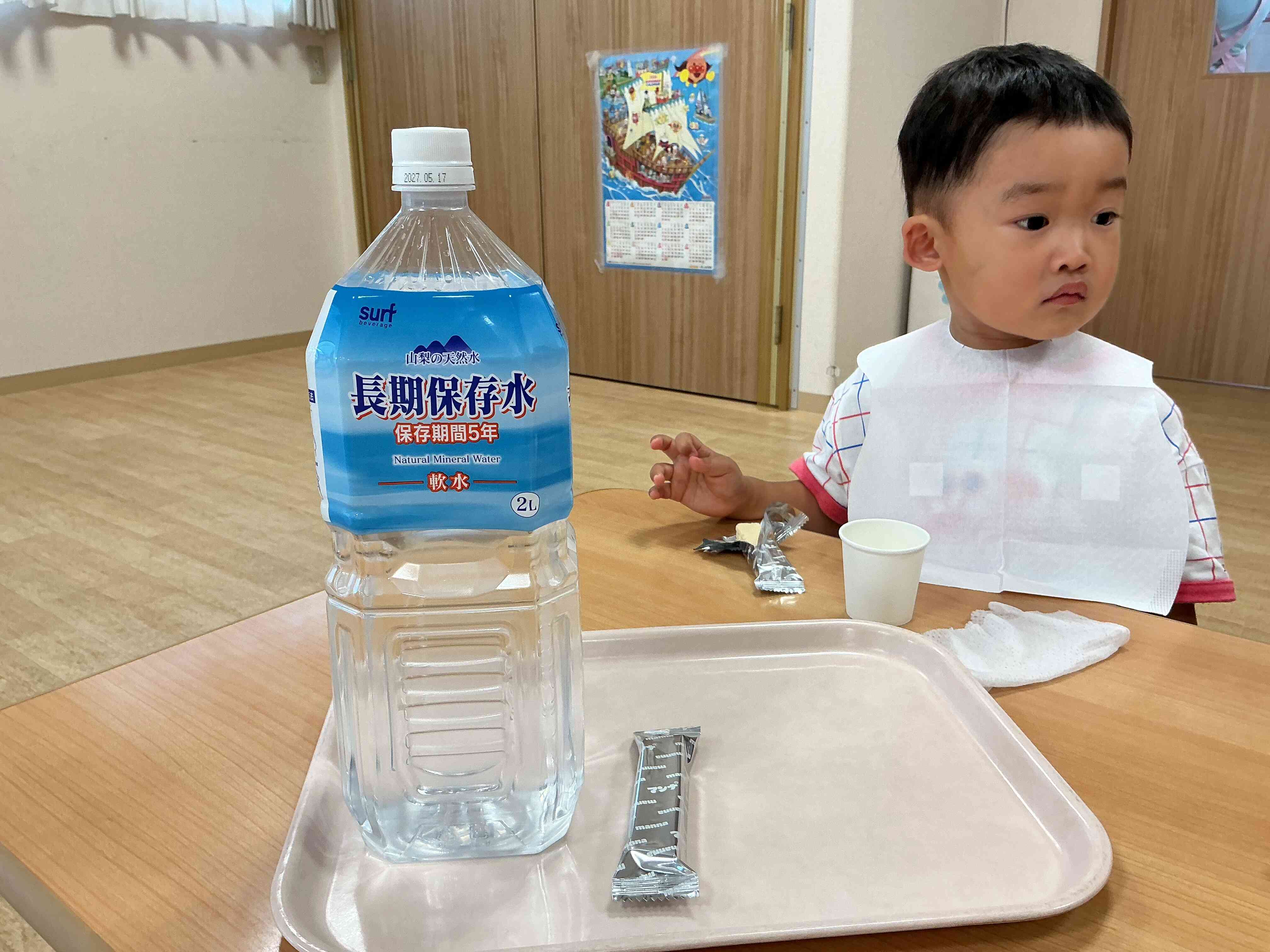 非常事態です（避難訓練）