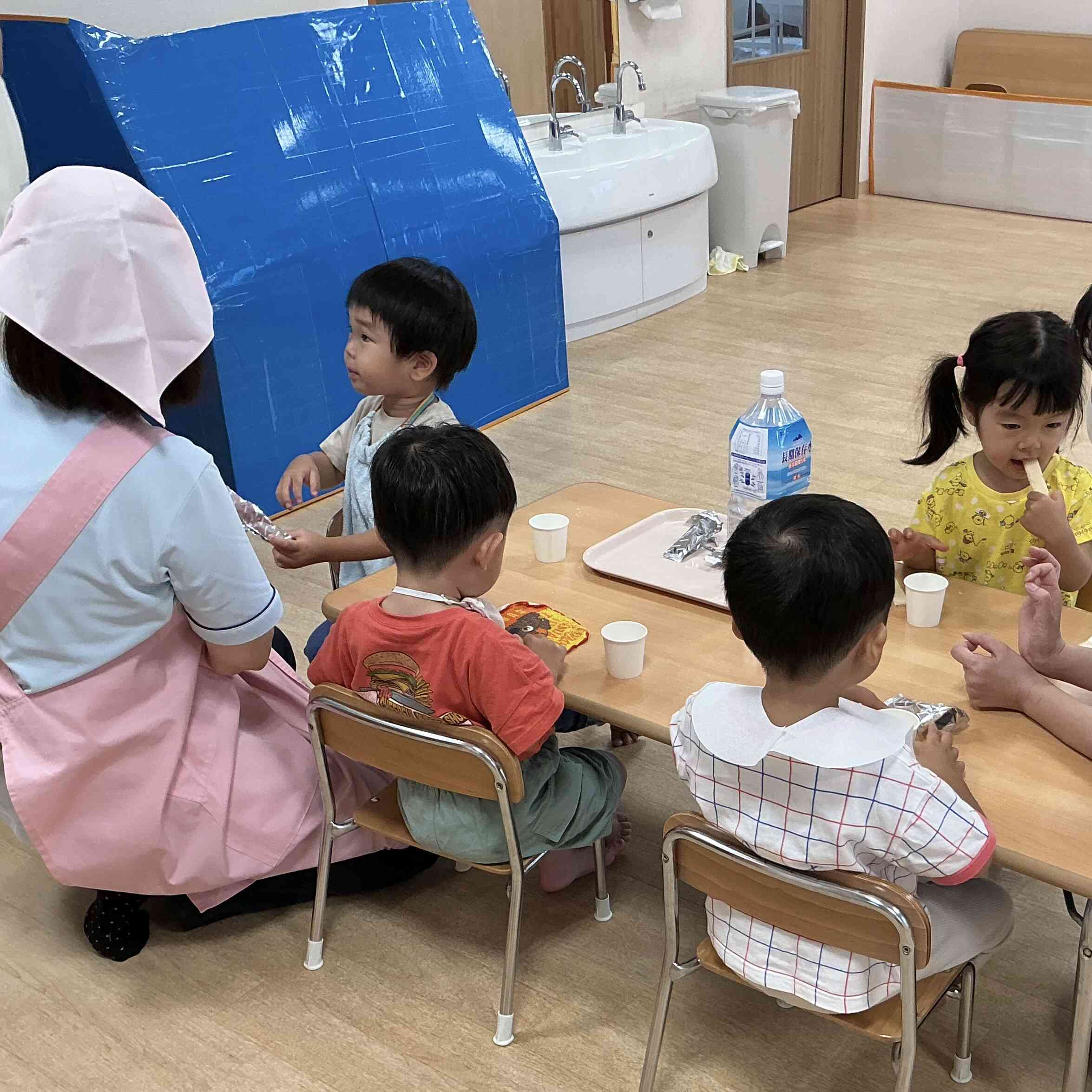 保育園のお水が出なくなっちゃった！