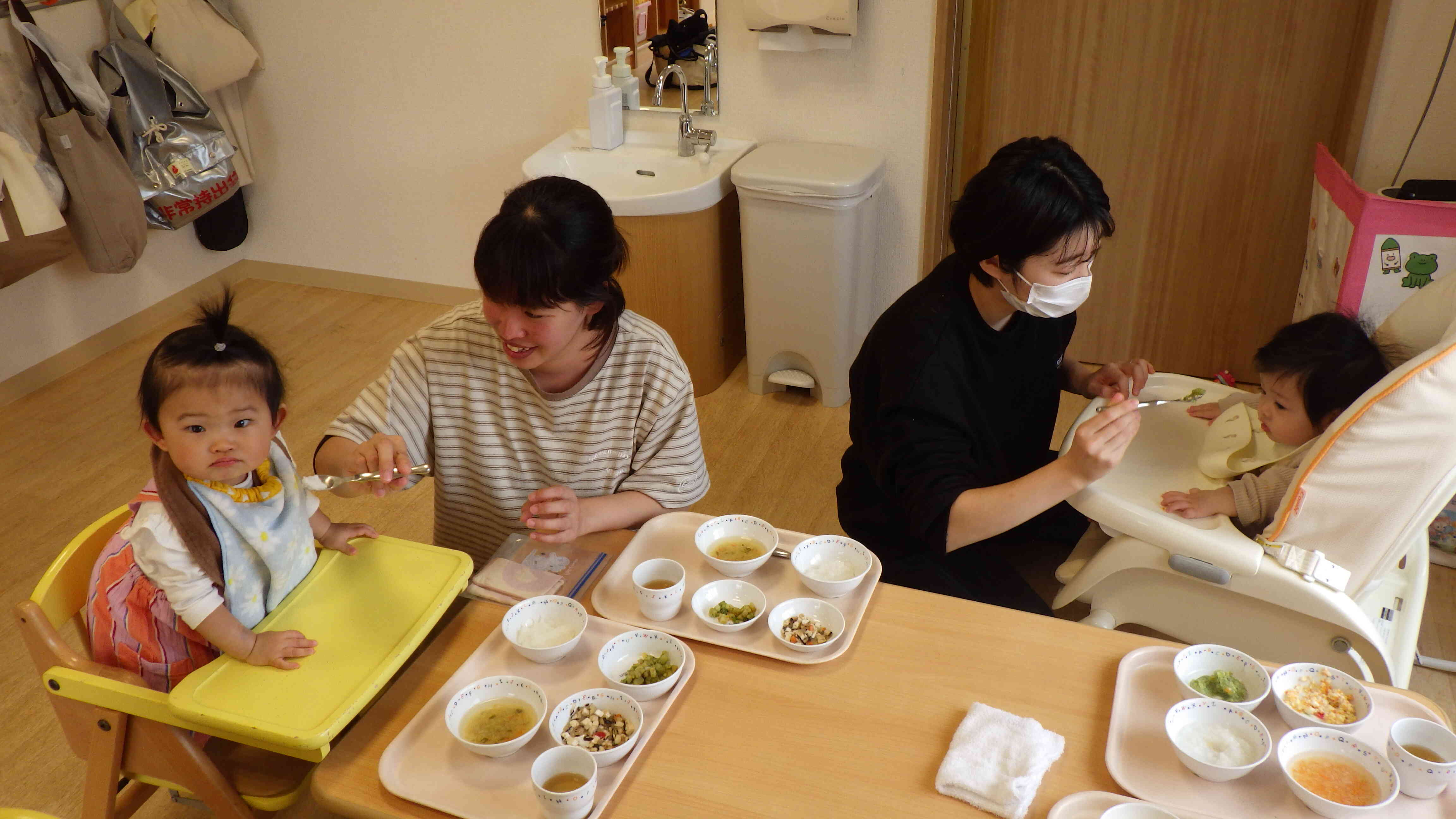 離乳食試食会