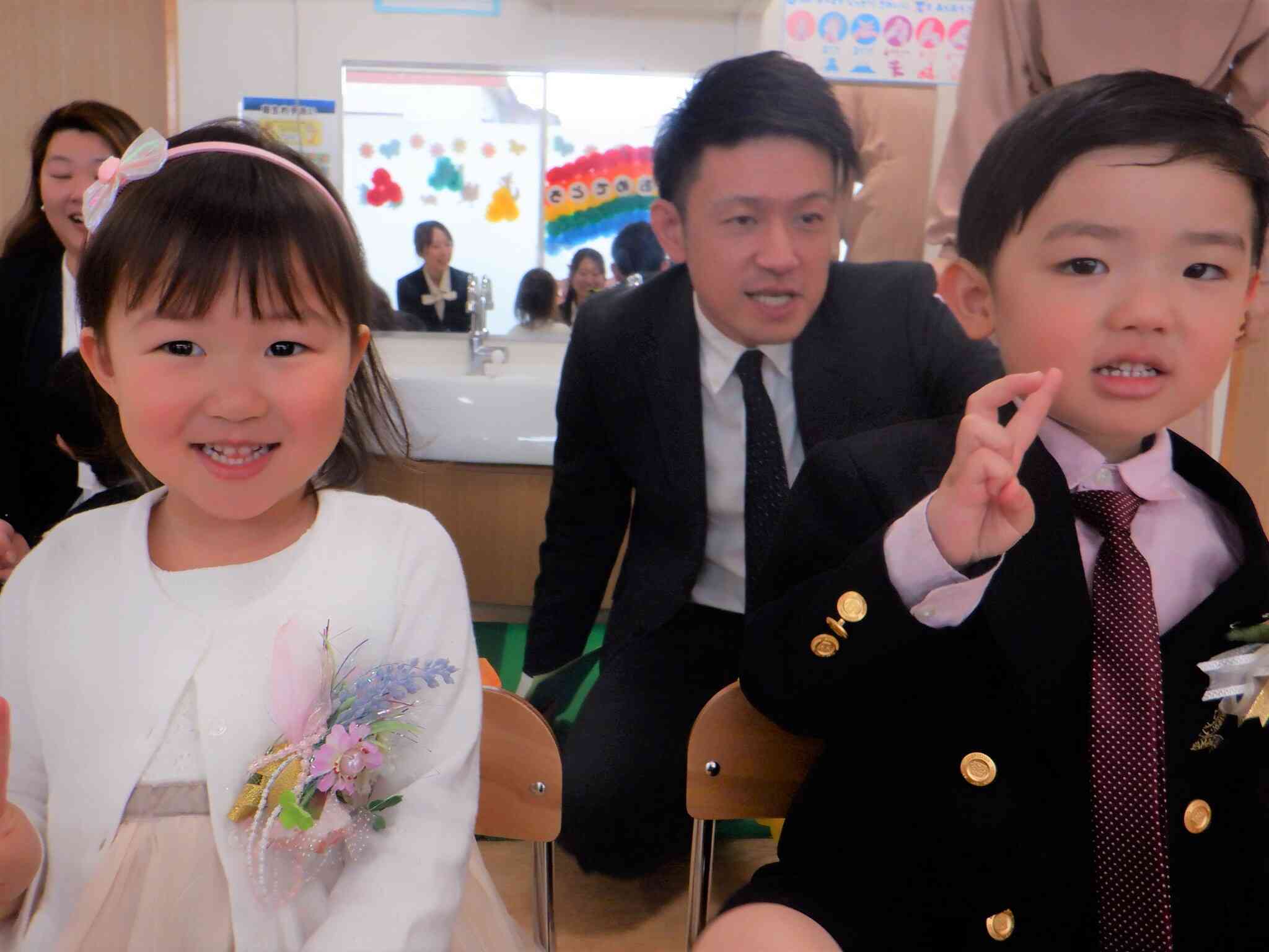 卒園式オフショット♪