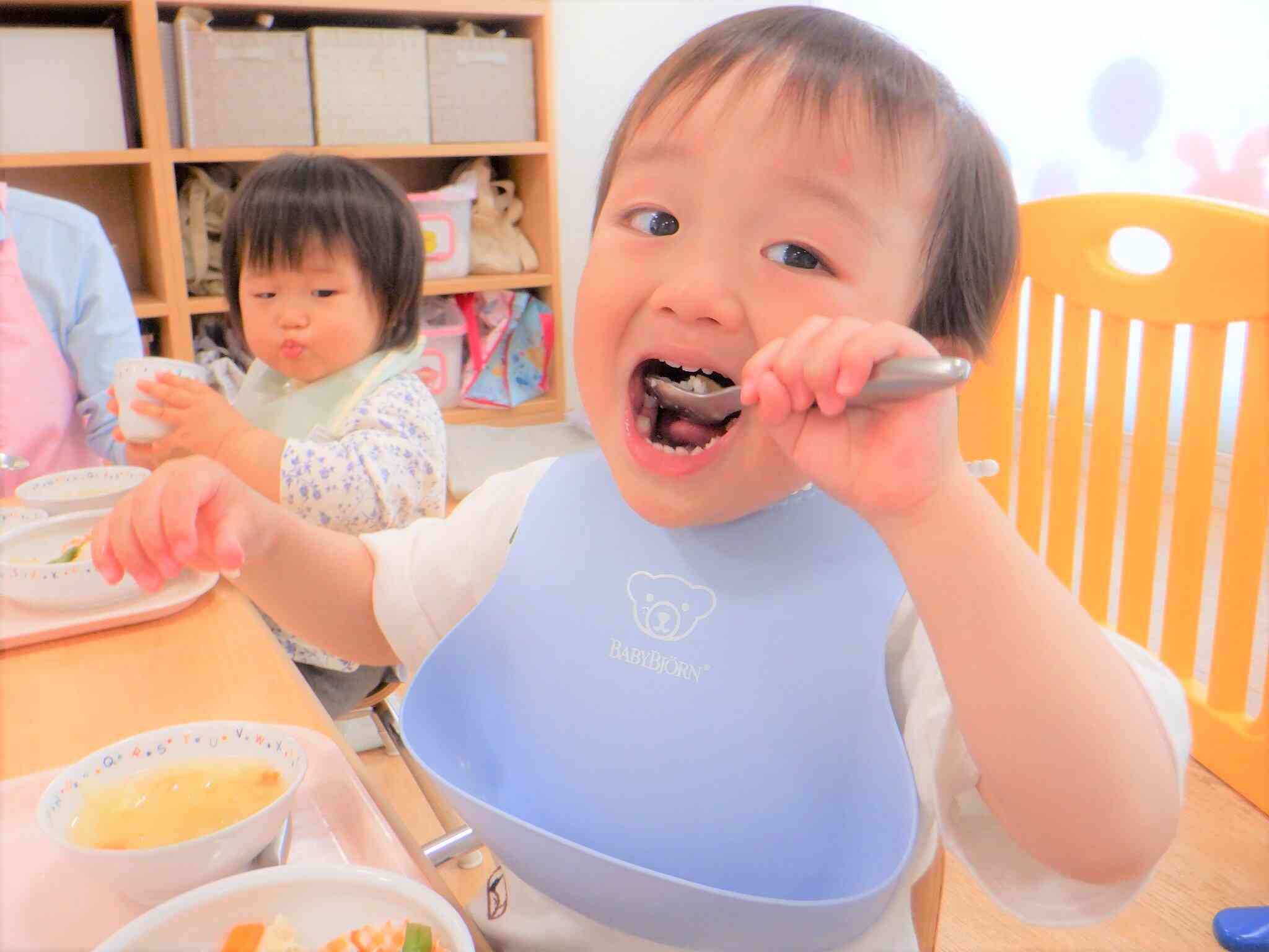 大きいお口であ～ん！