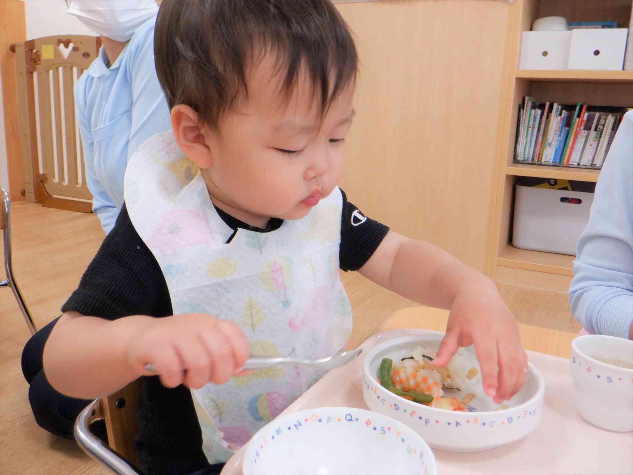 たけのこご飯美味しいね！