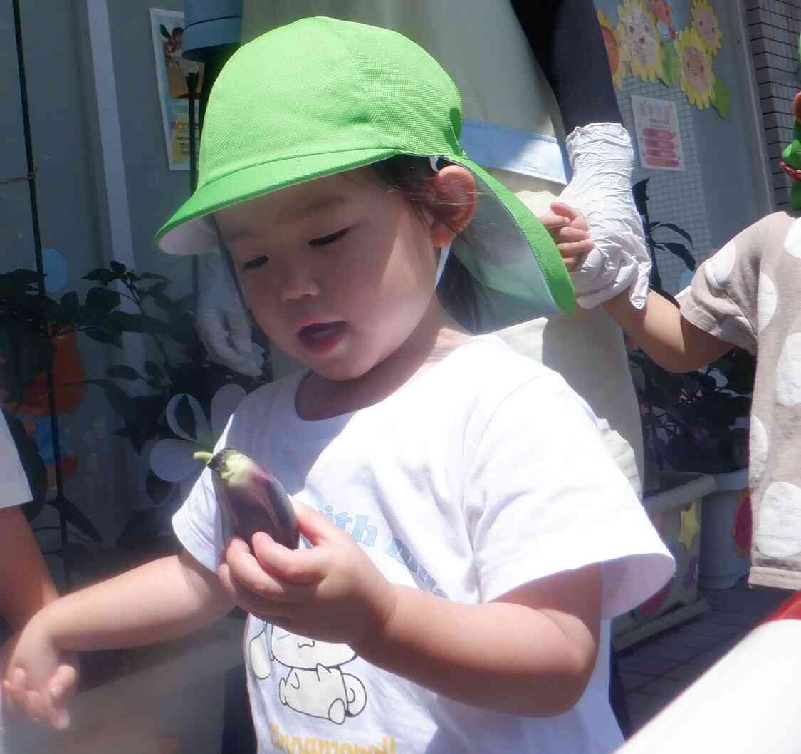 よーく観察しているお友だちです！