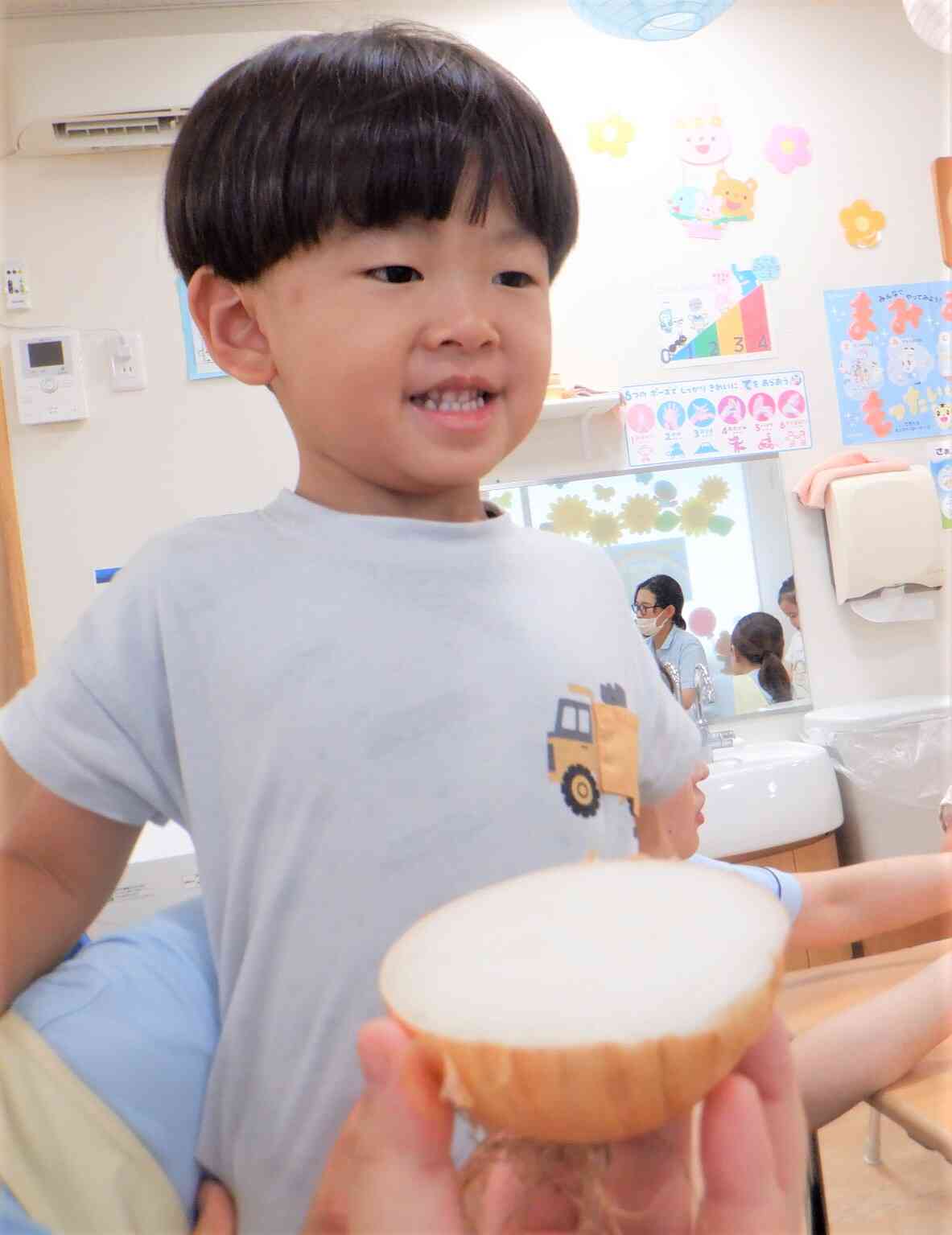 たくさんの野菜を見ました！