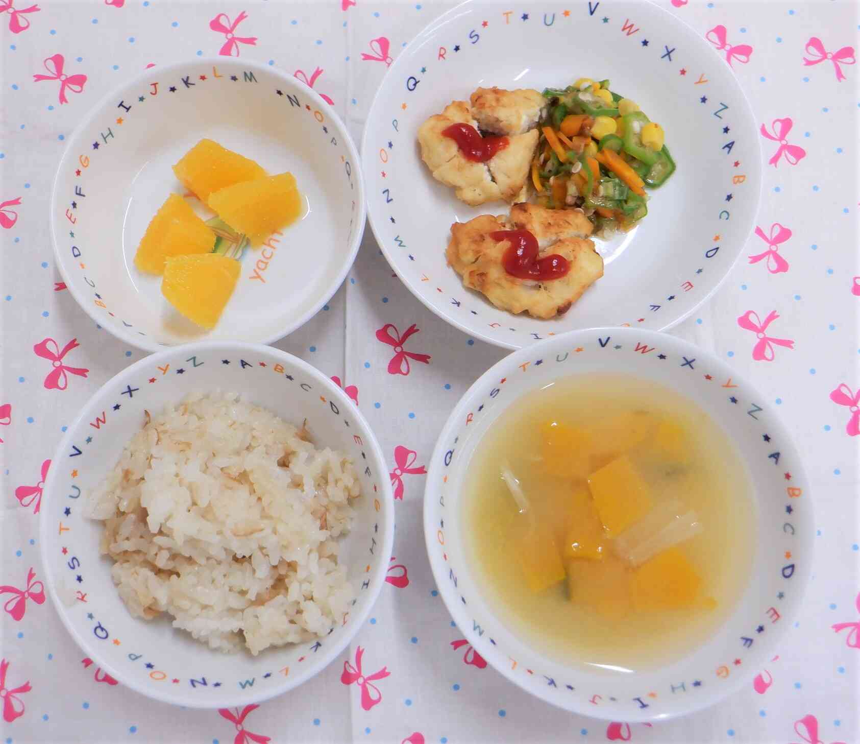 ８月２２日の給食