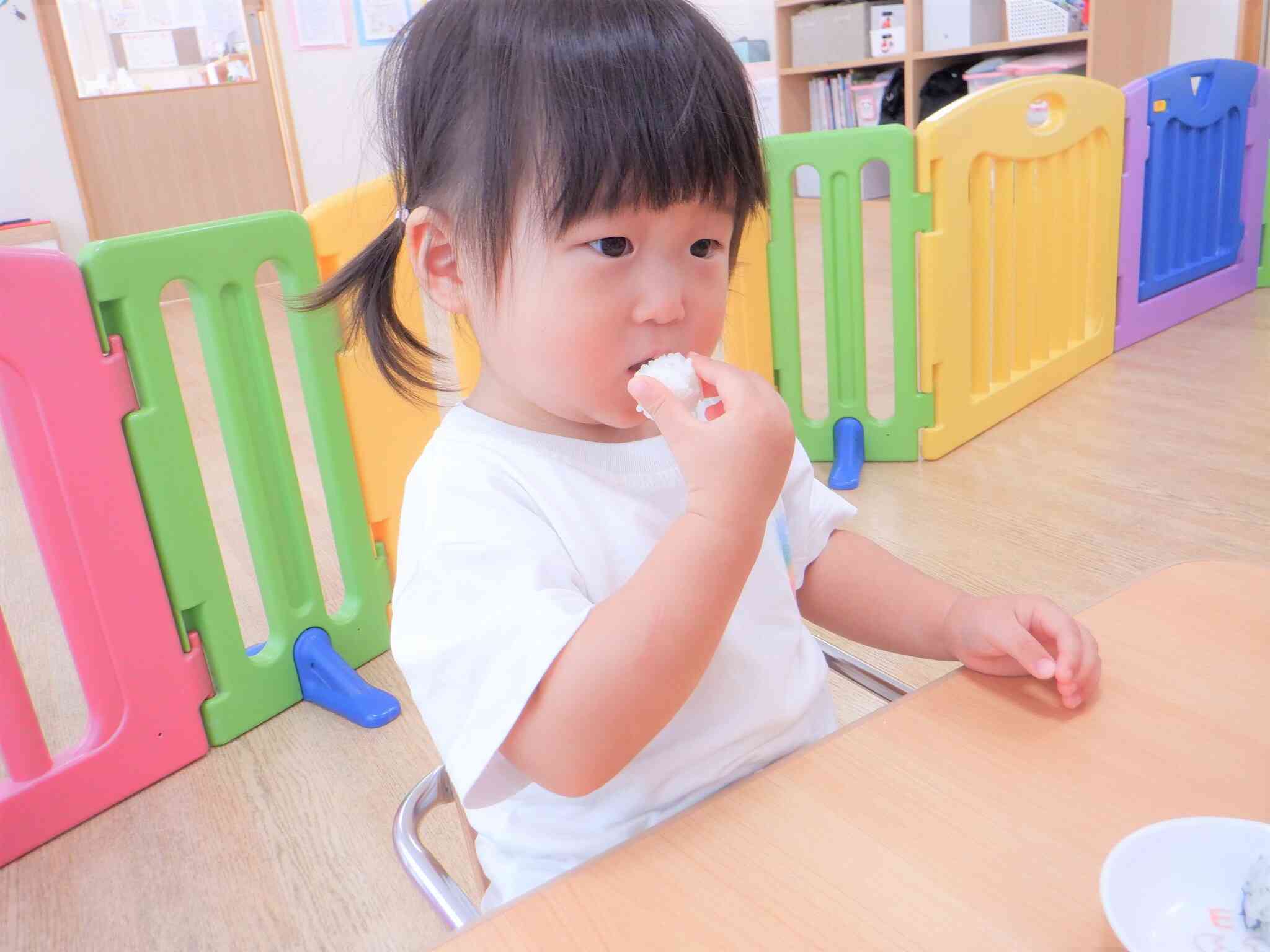 いつものおにぎり美味しいね！
