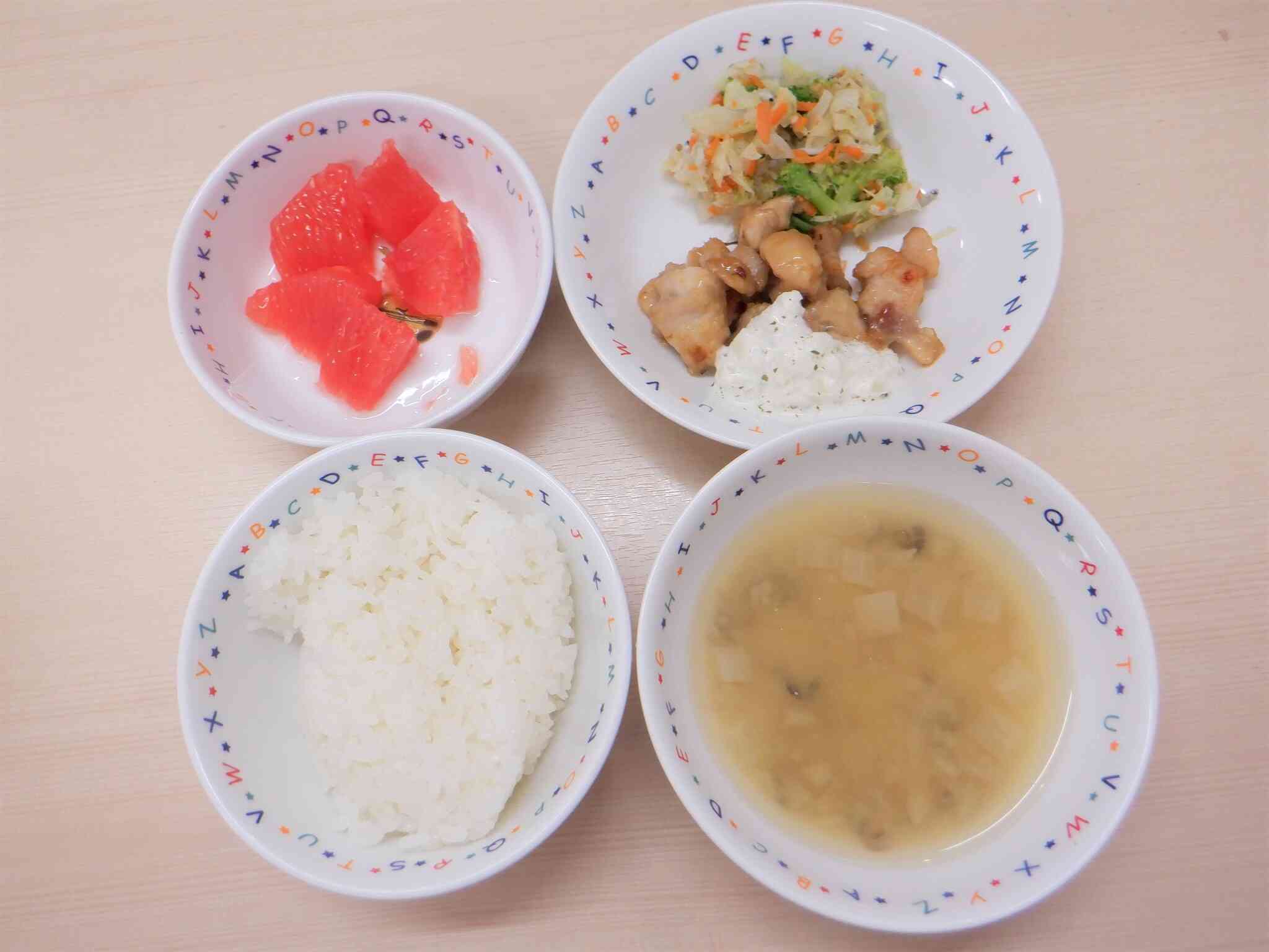 １０月２１日の給食