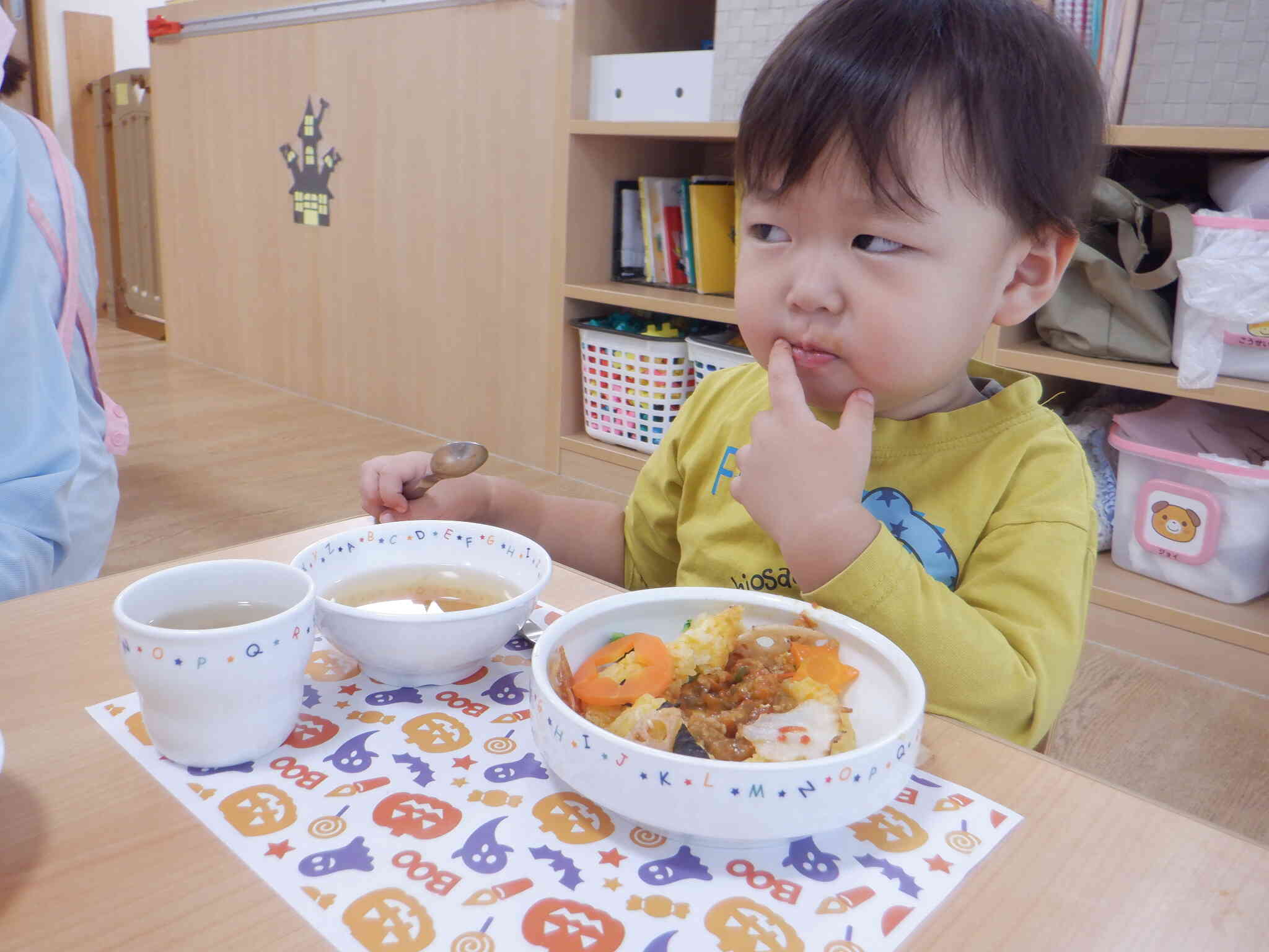 しっかり味を噛みしめています☆