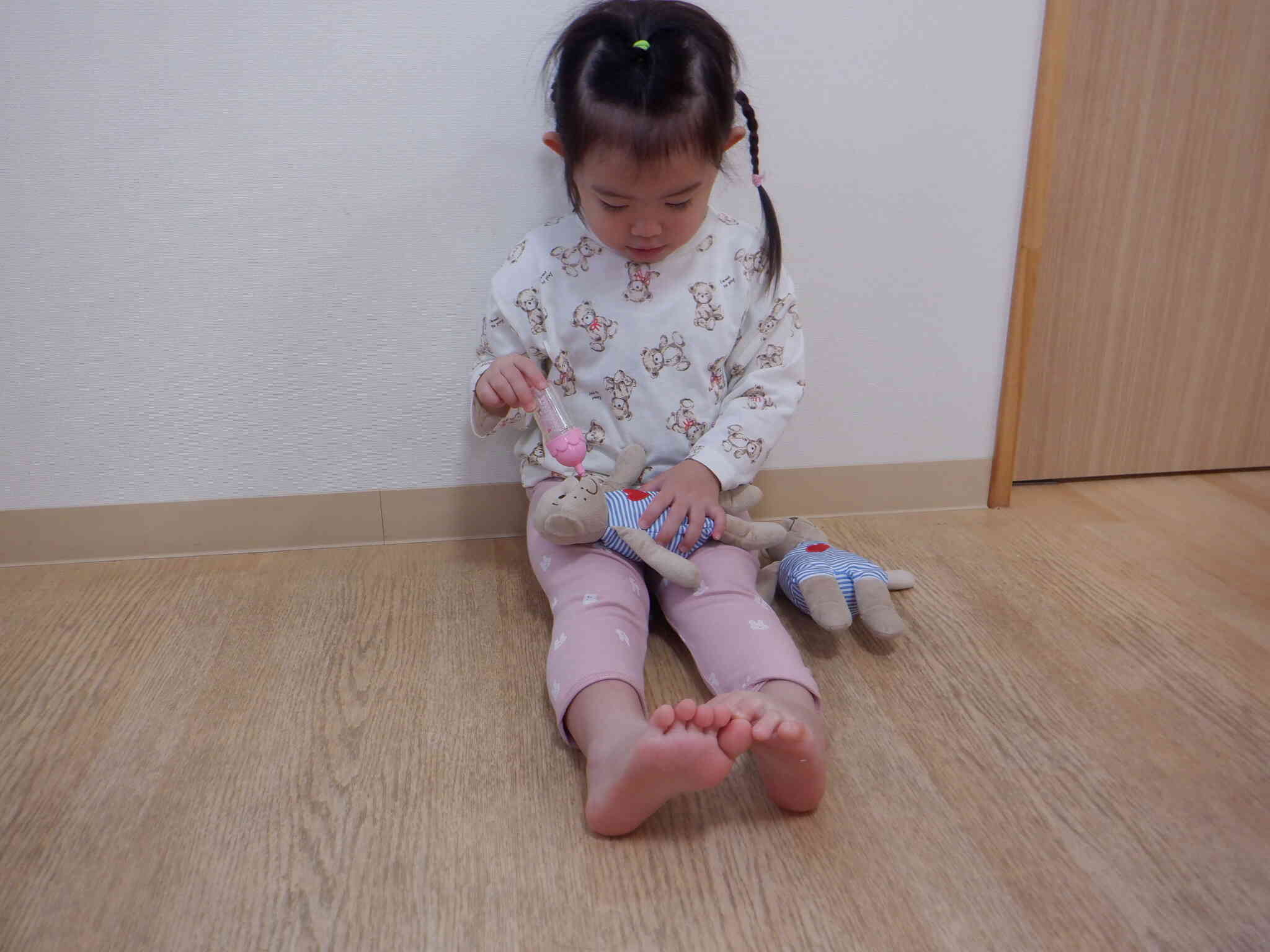 クマさんミルクだよ～