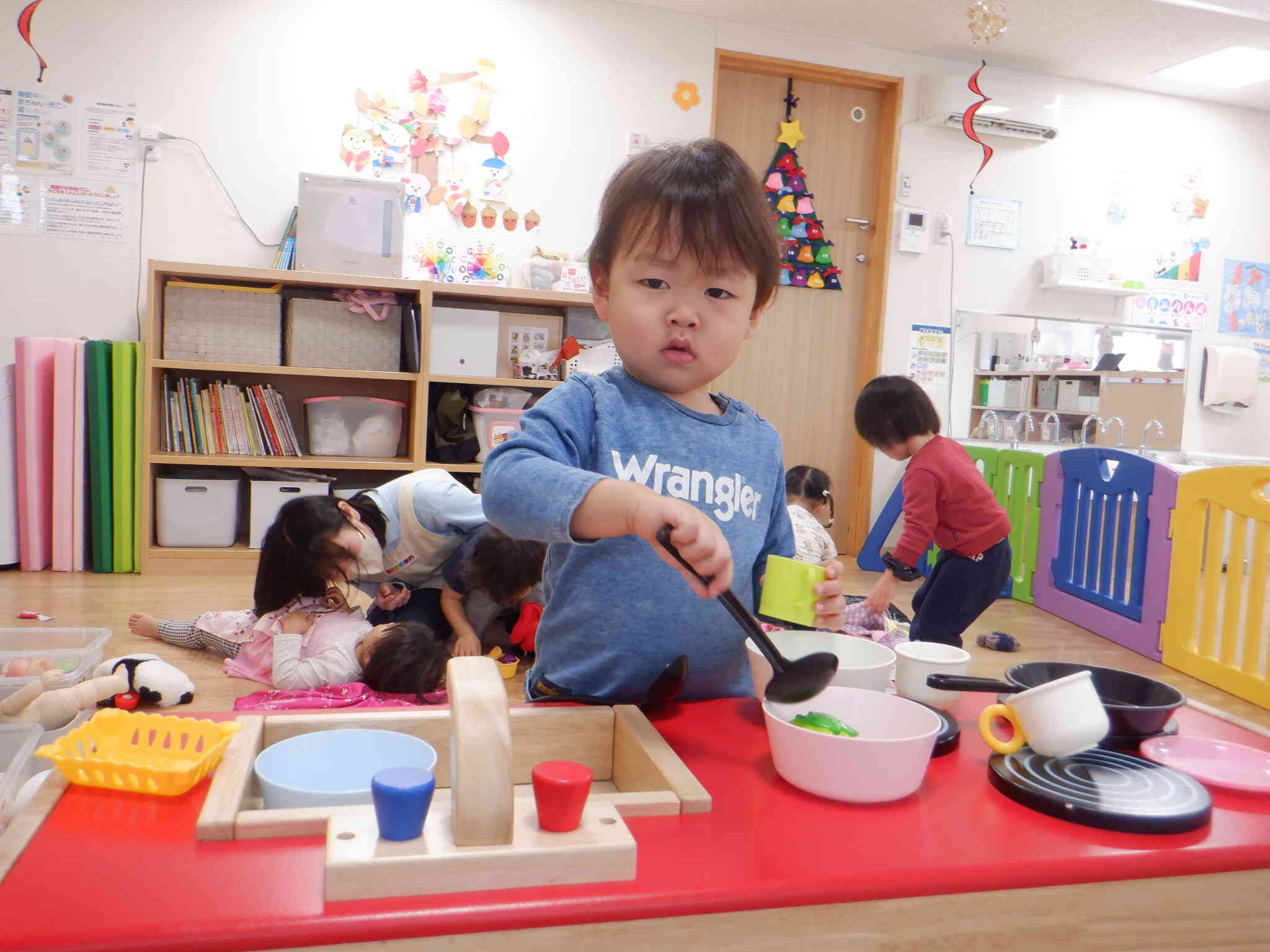 せっせと準備中！