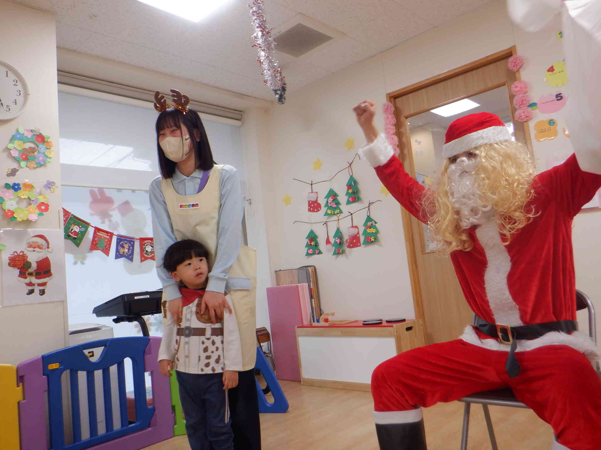 サンタさんにインタビュー