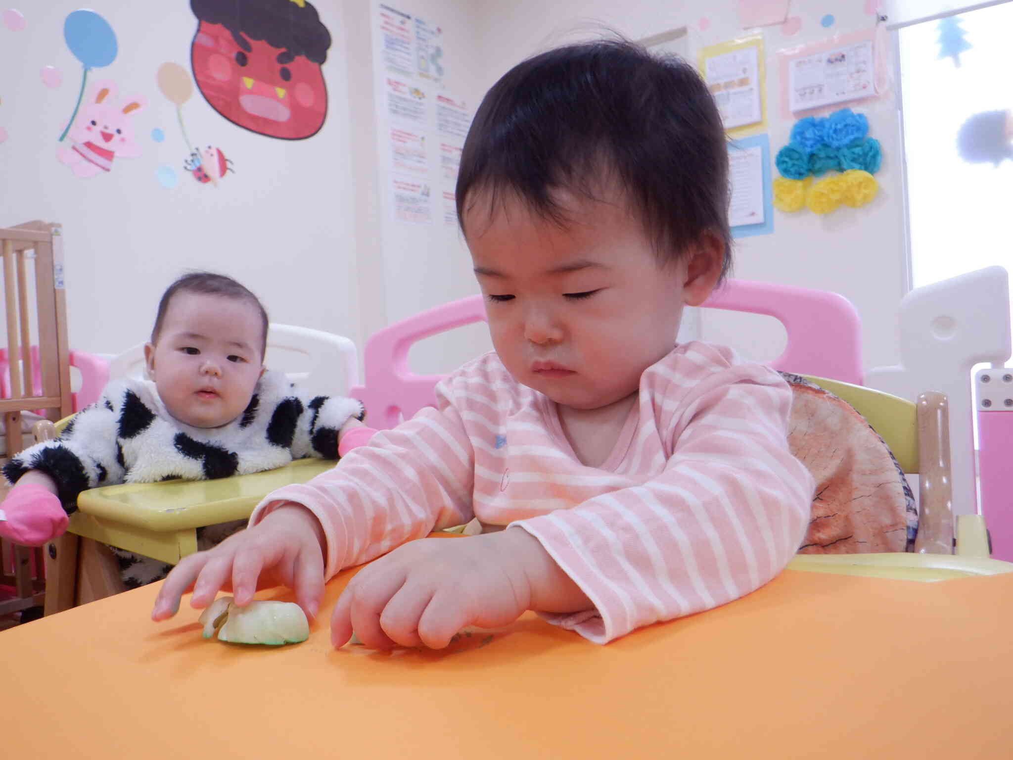 ペタペタ野菜スタンプ！