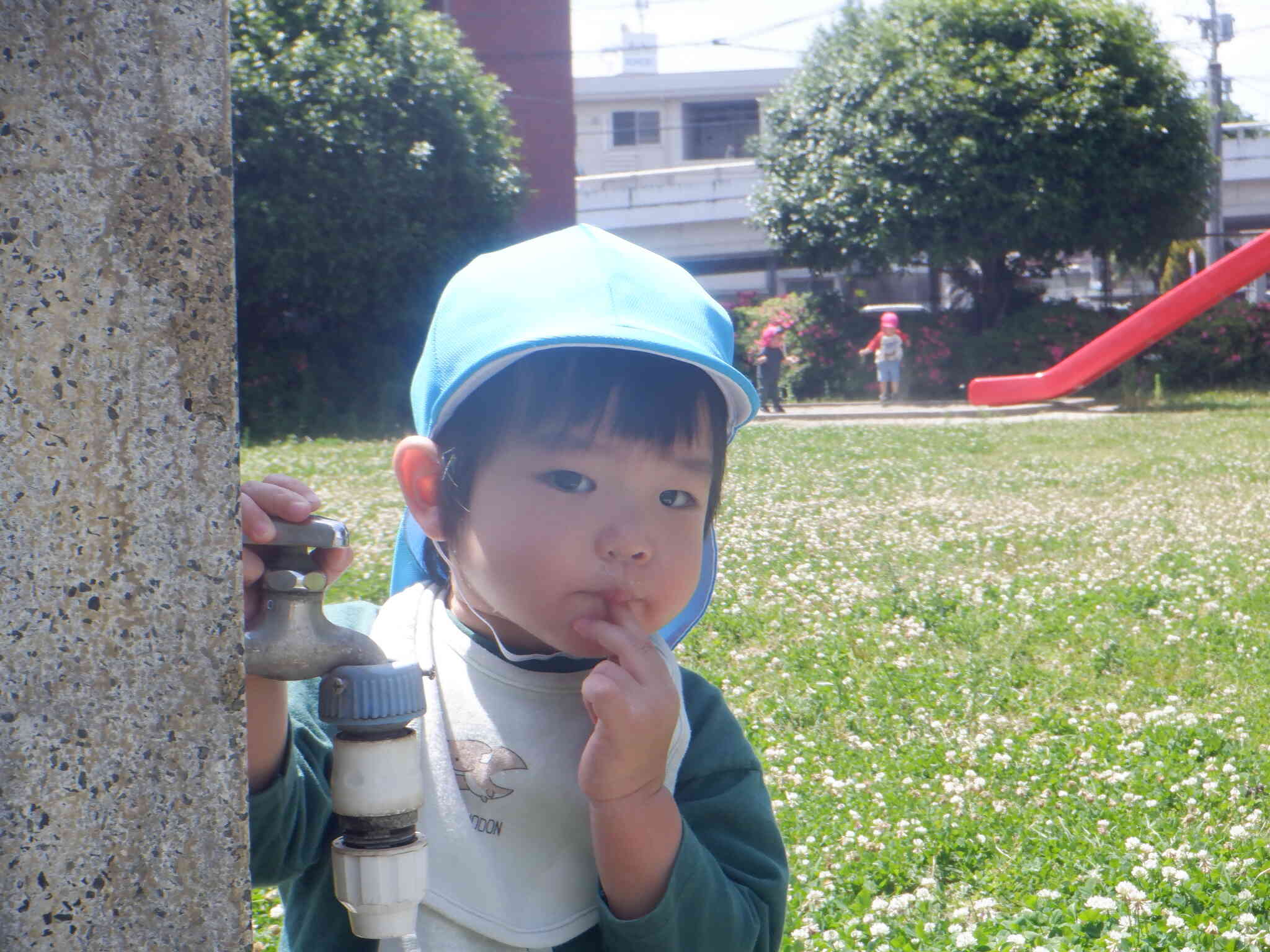 公園に行ったよ♪