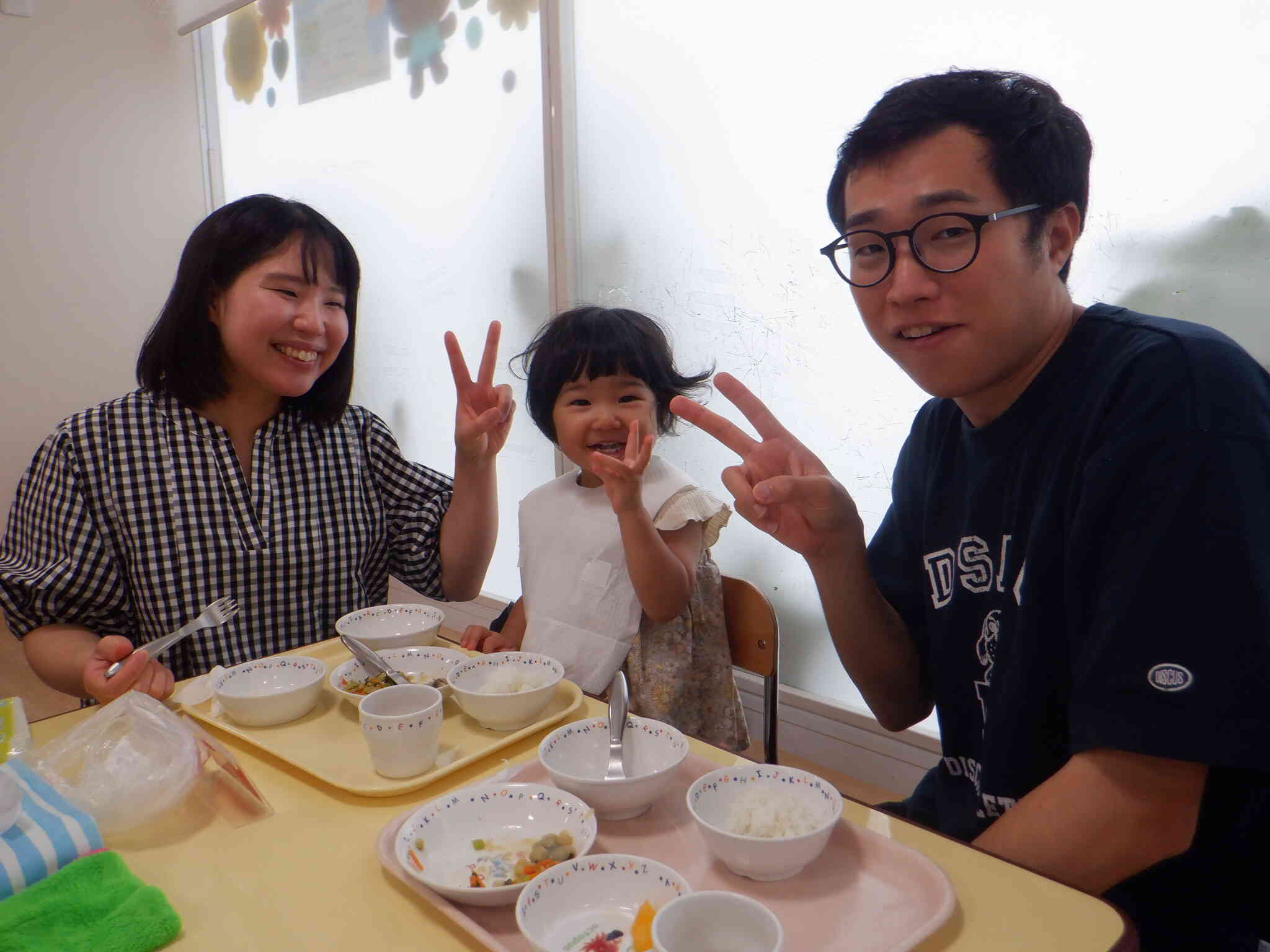 給食試食会～あひる組～