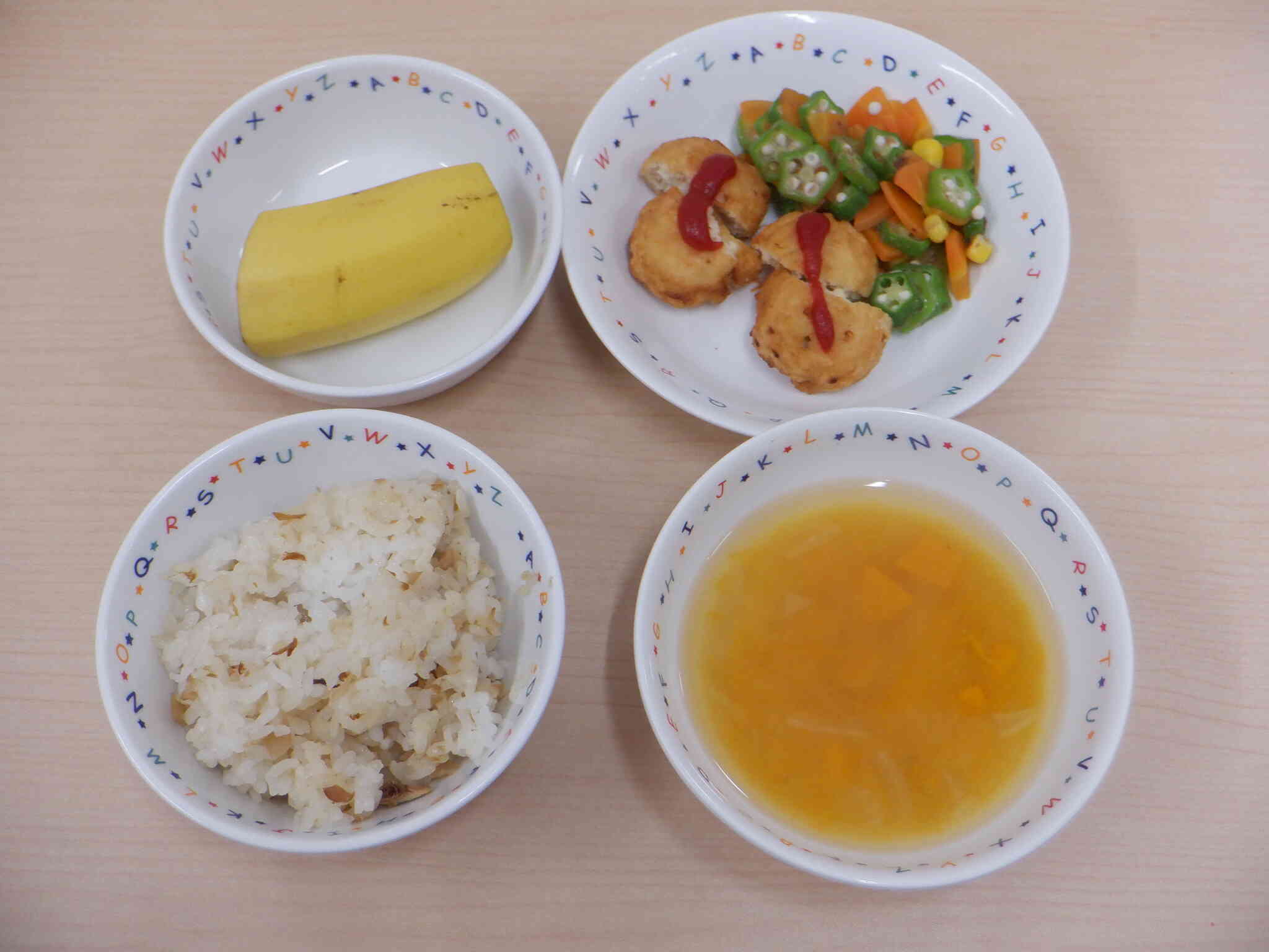 ８月２５日の給食