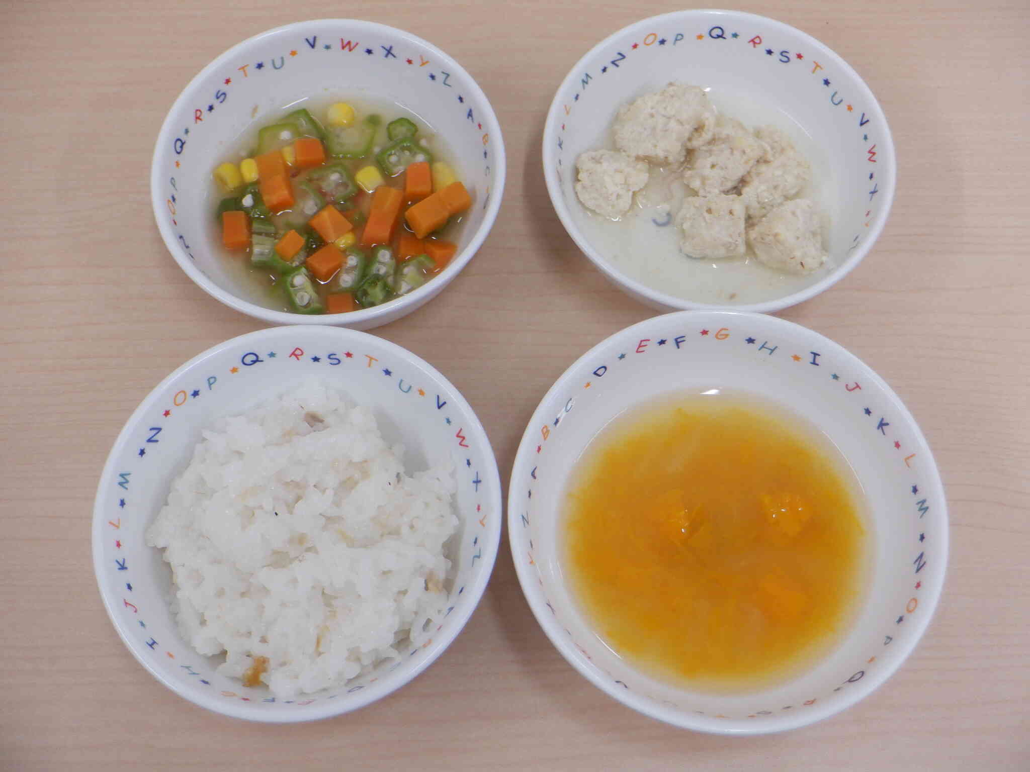 ８月２５日の離乳食【後期】