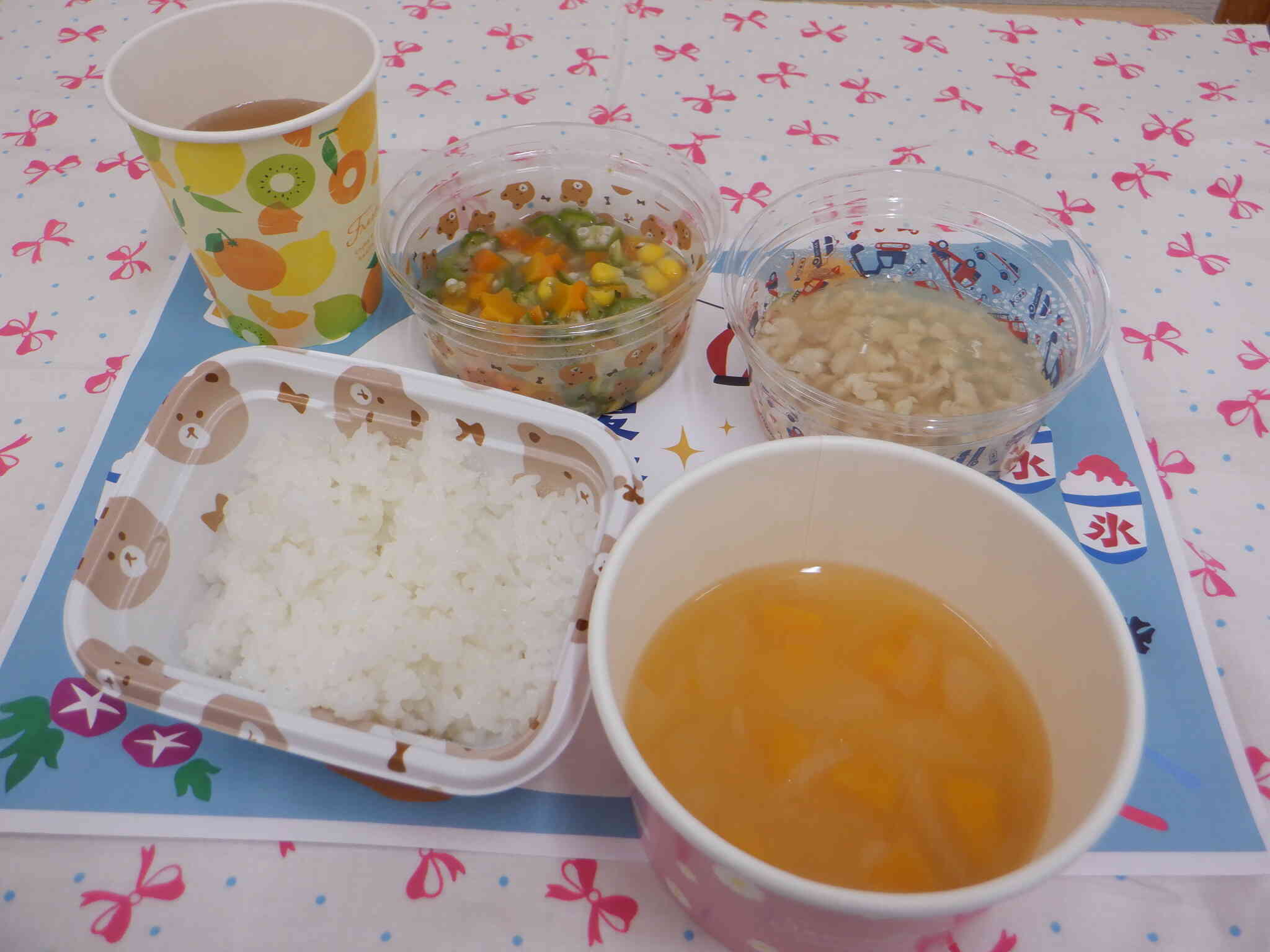 離乳食もお祭りご飯