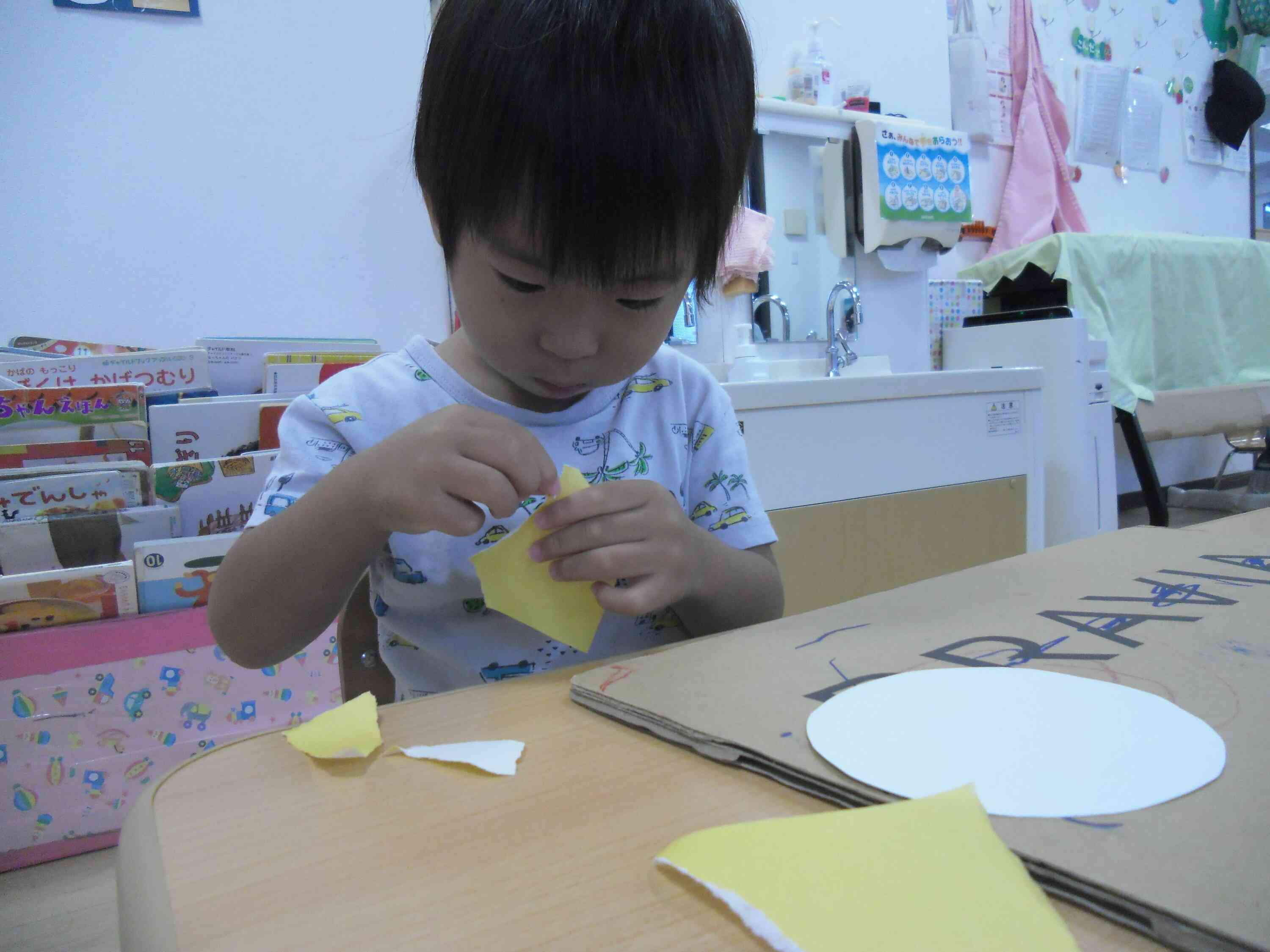 2歳児クラスの様子