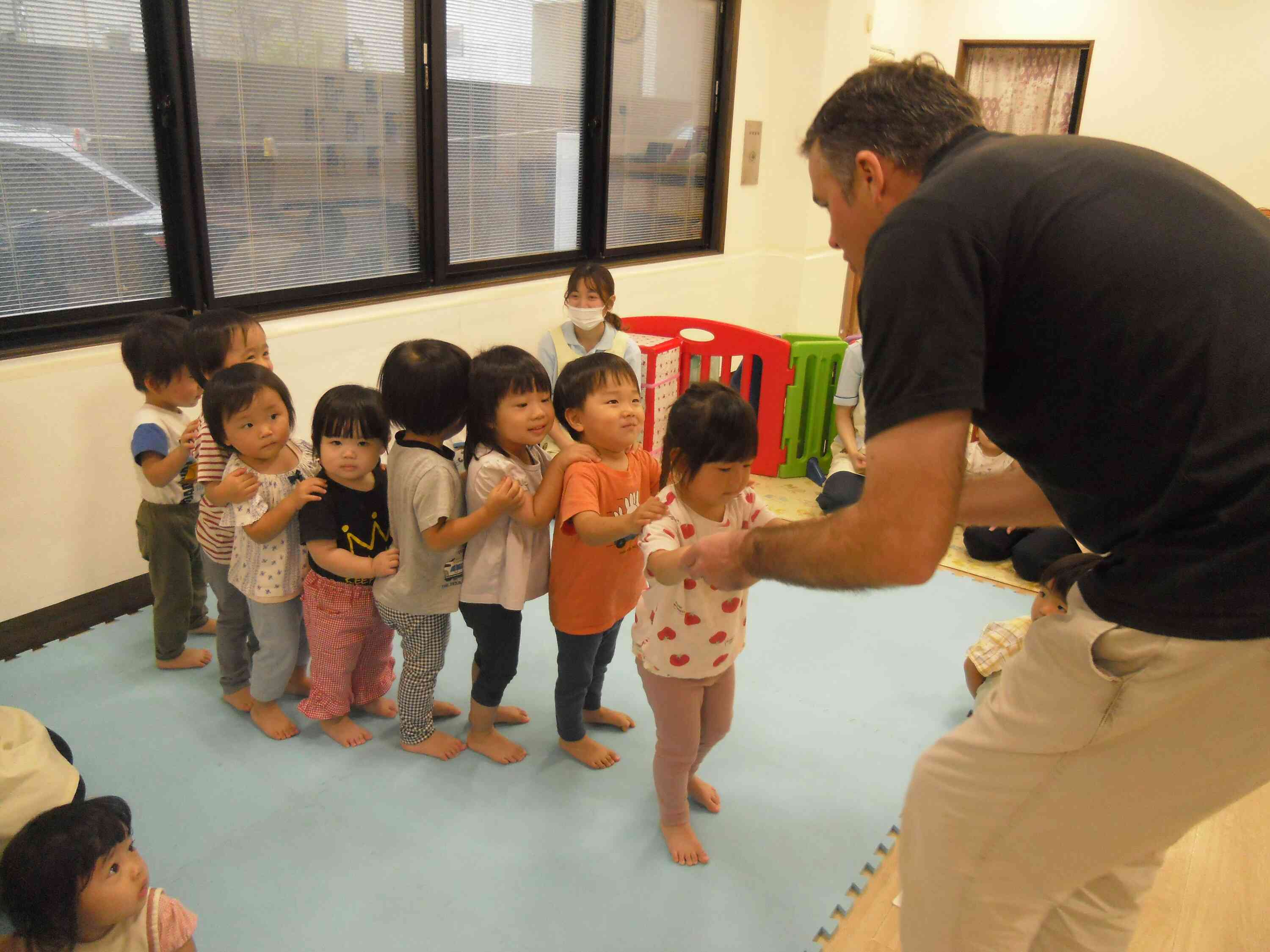 かわいい電車がしゅっぱ～つ！！