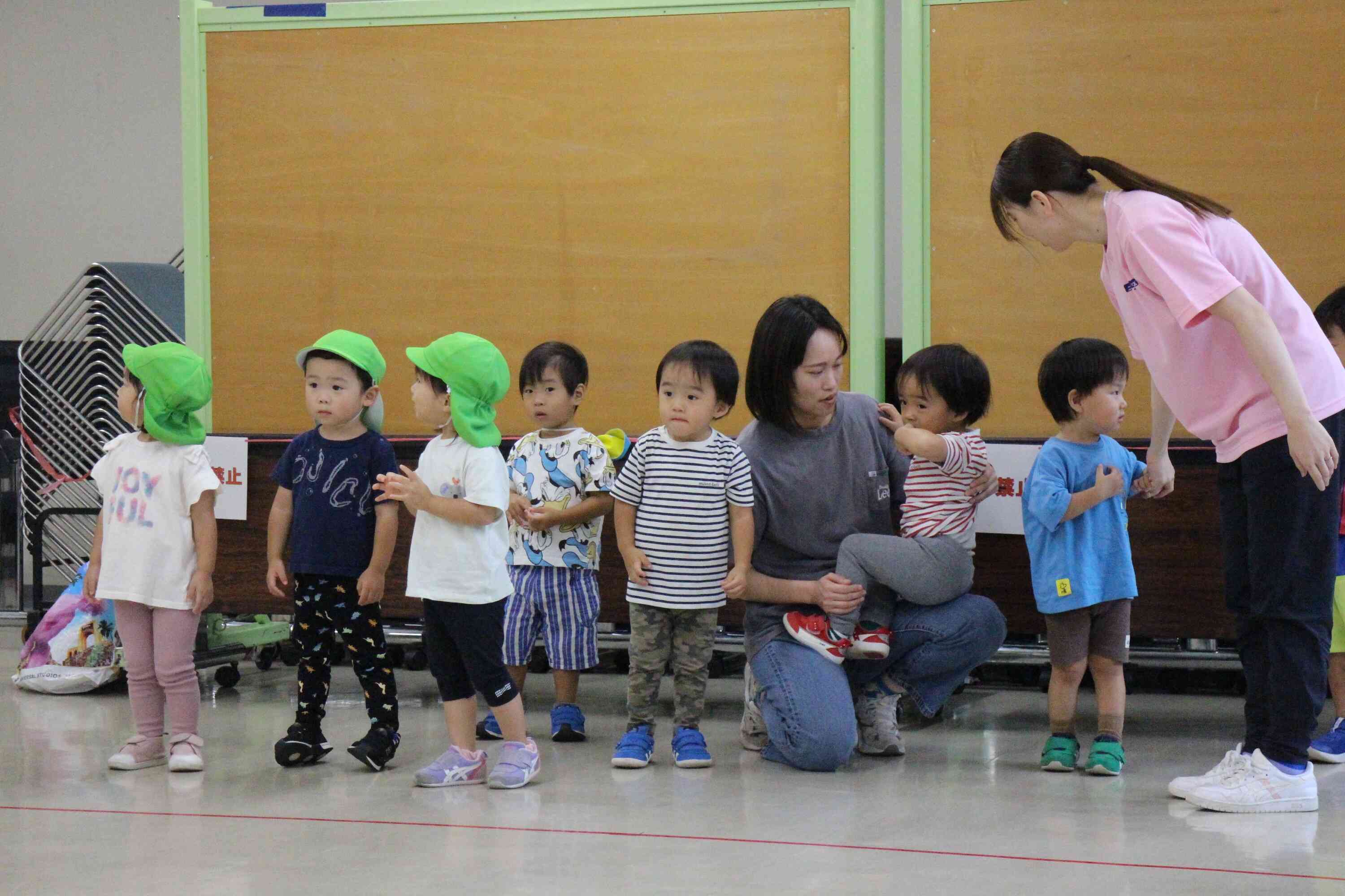 かけっこ（1.2歳児）