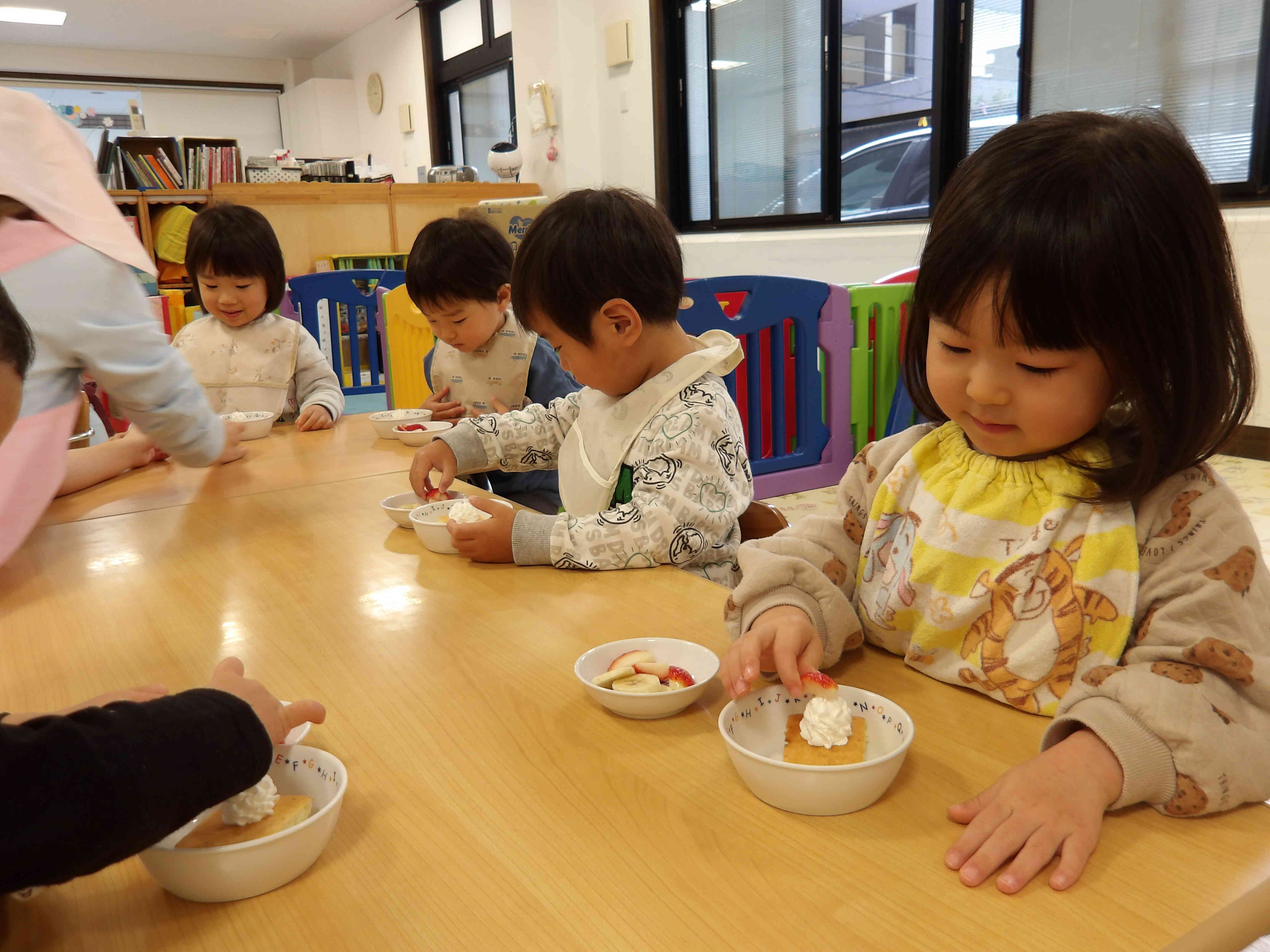 どんなケーキができるかな?