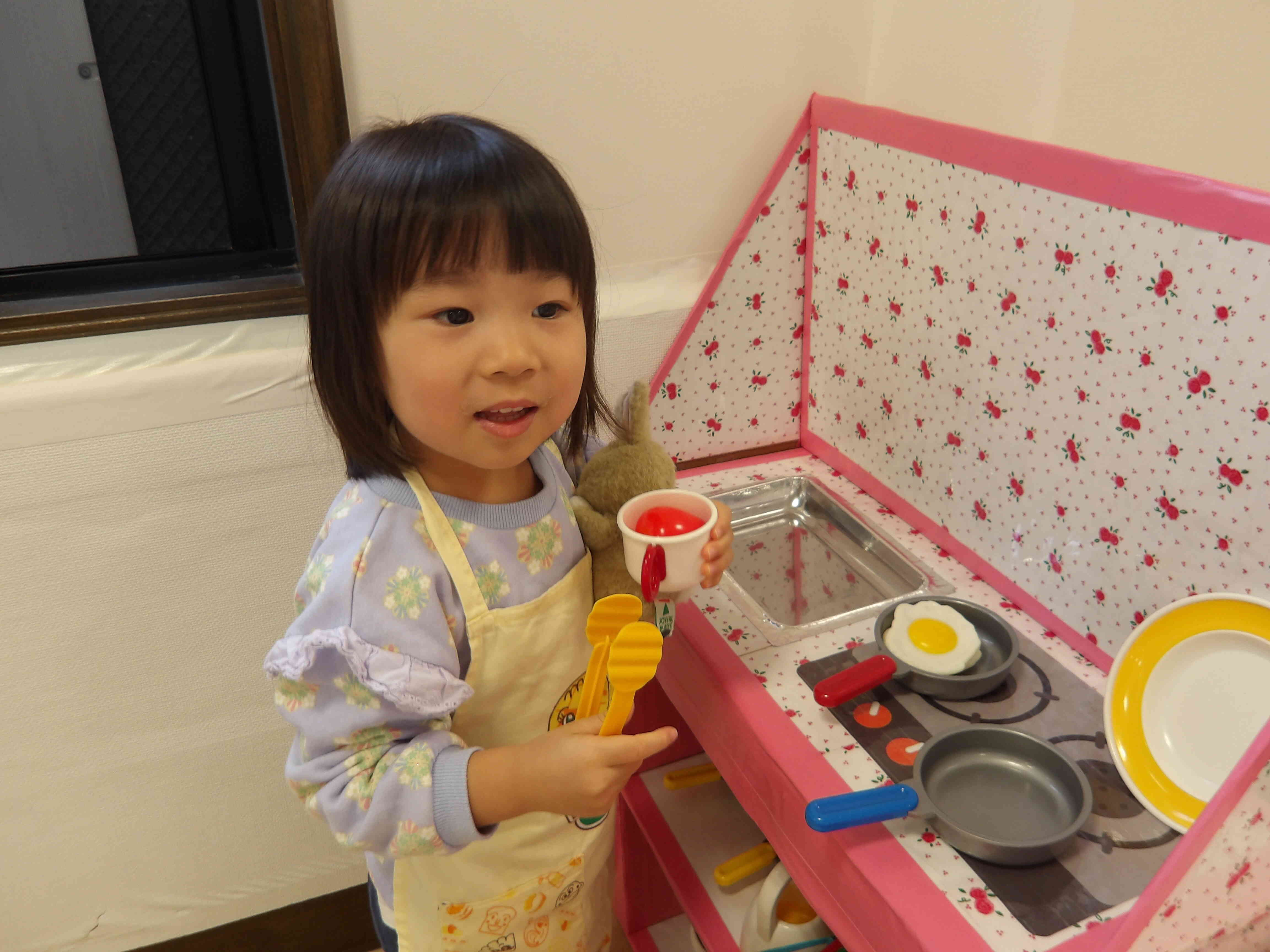 キッチンができました！