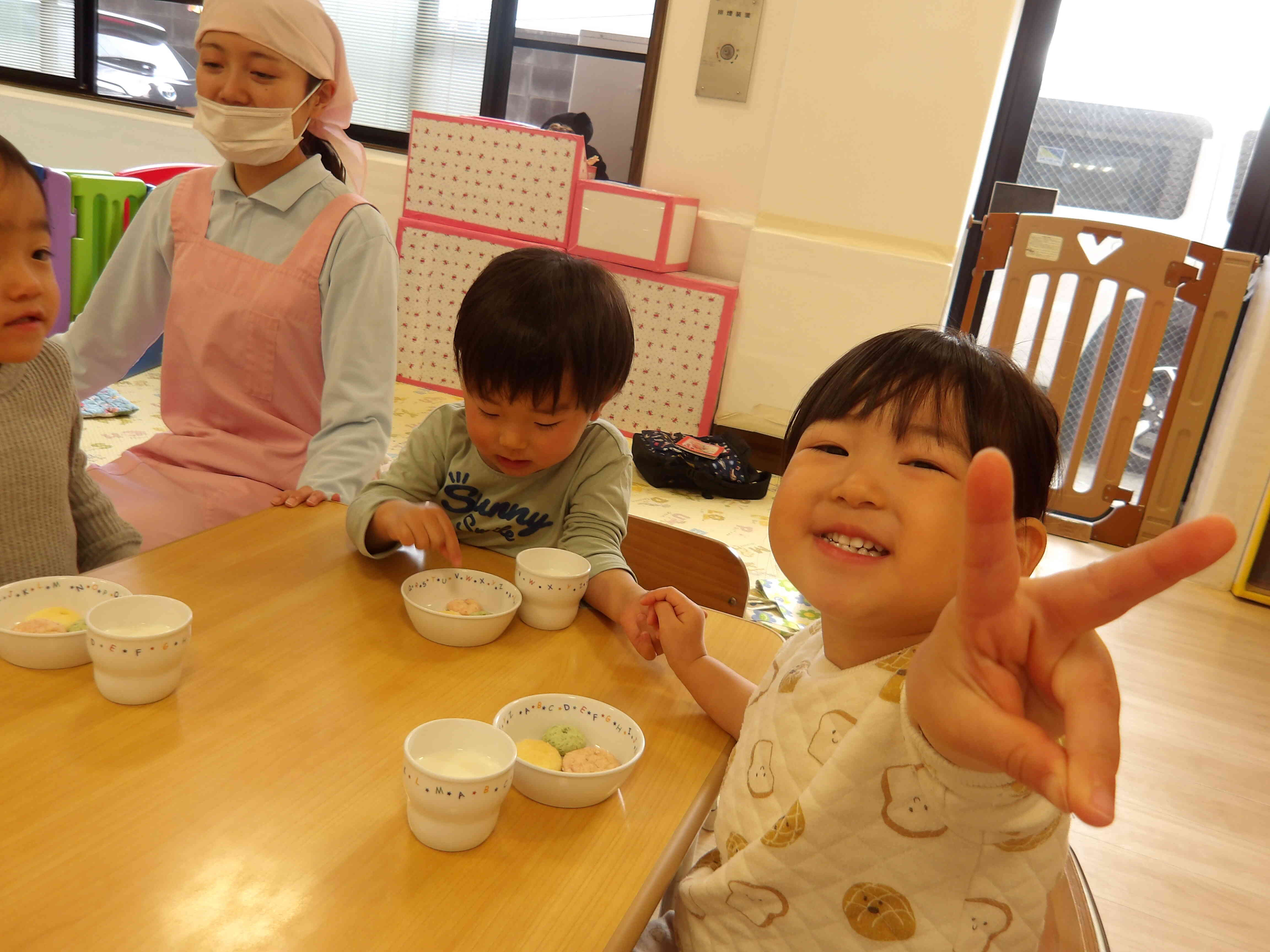 食育～３色クッキー～