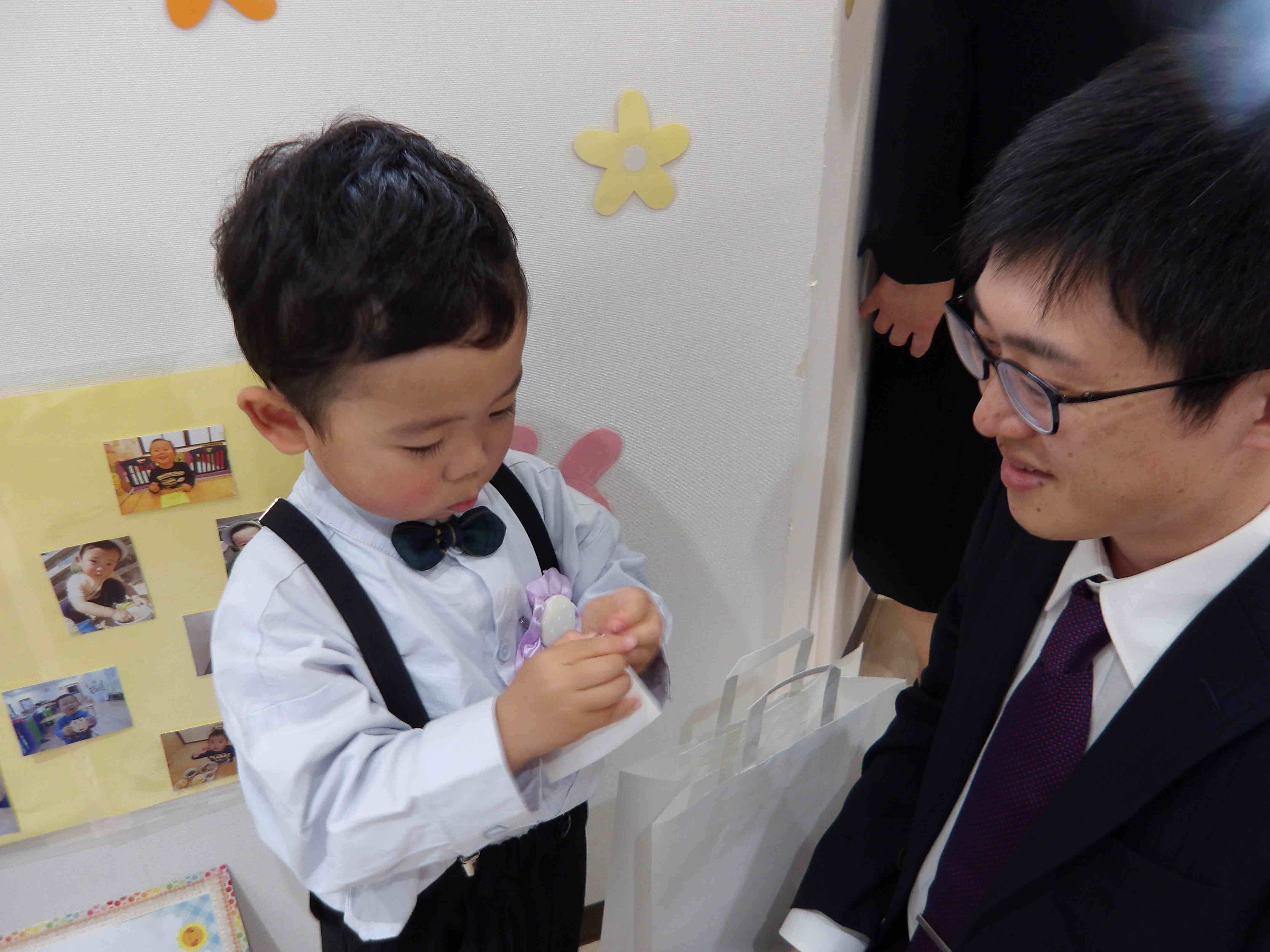 思い出のアルバムづくりもしました