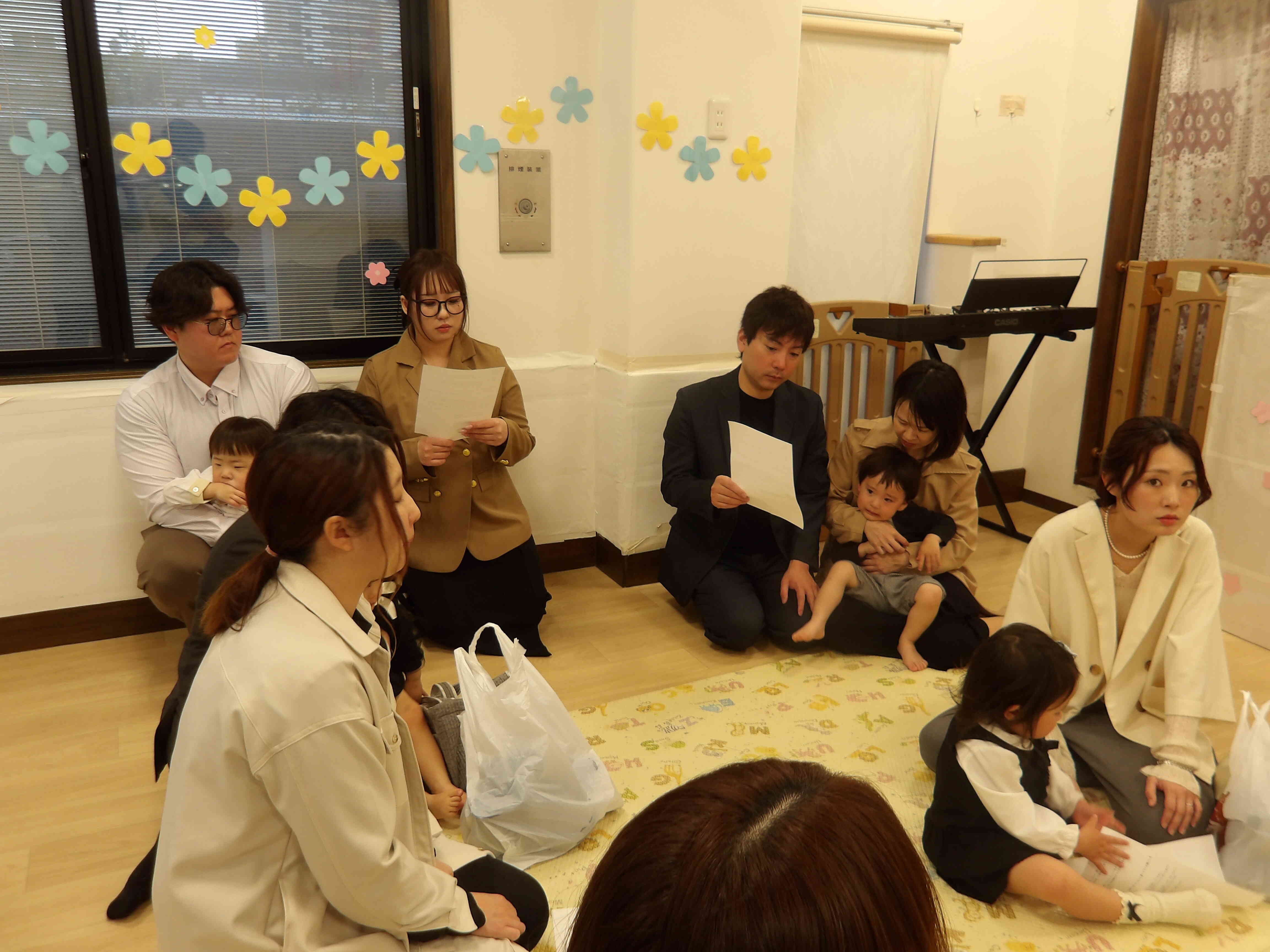 ２歳児さんの懇談