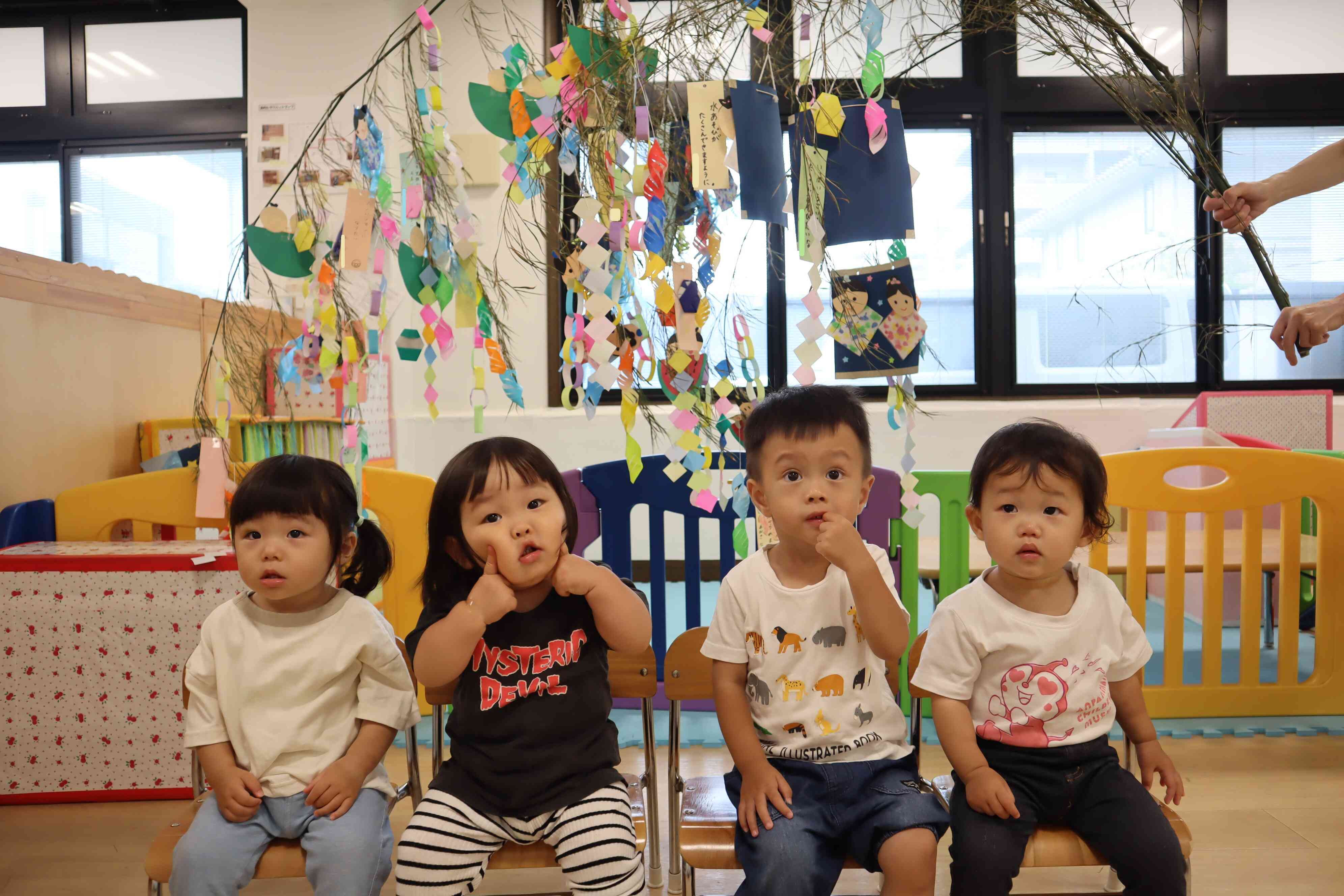 1歳児さんたちも