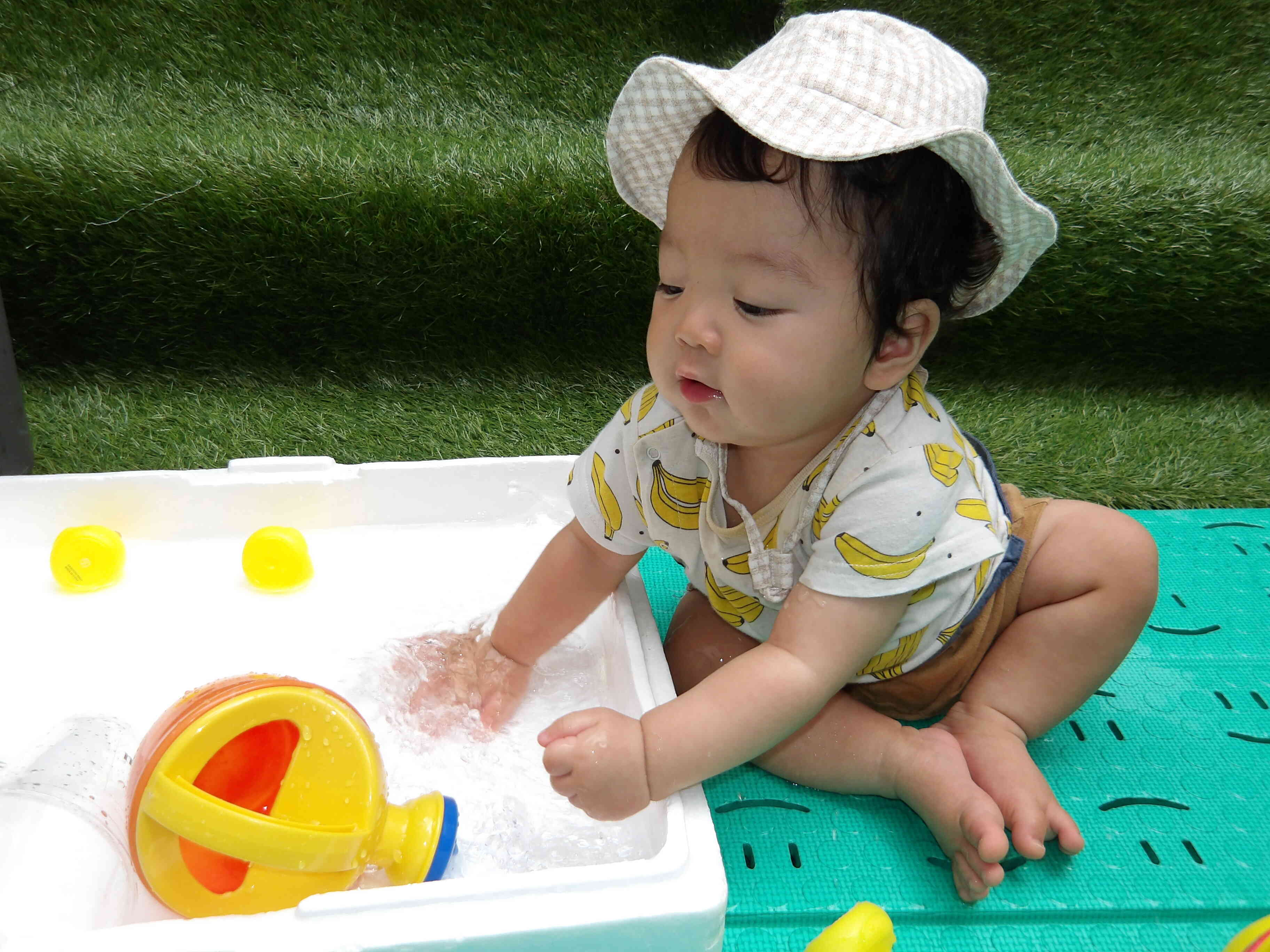 水あそび大好き