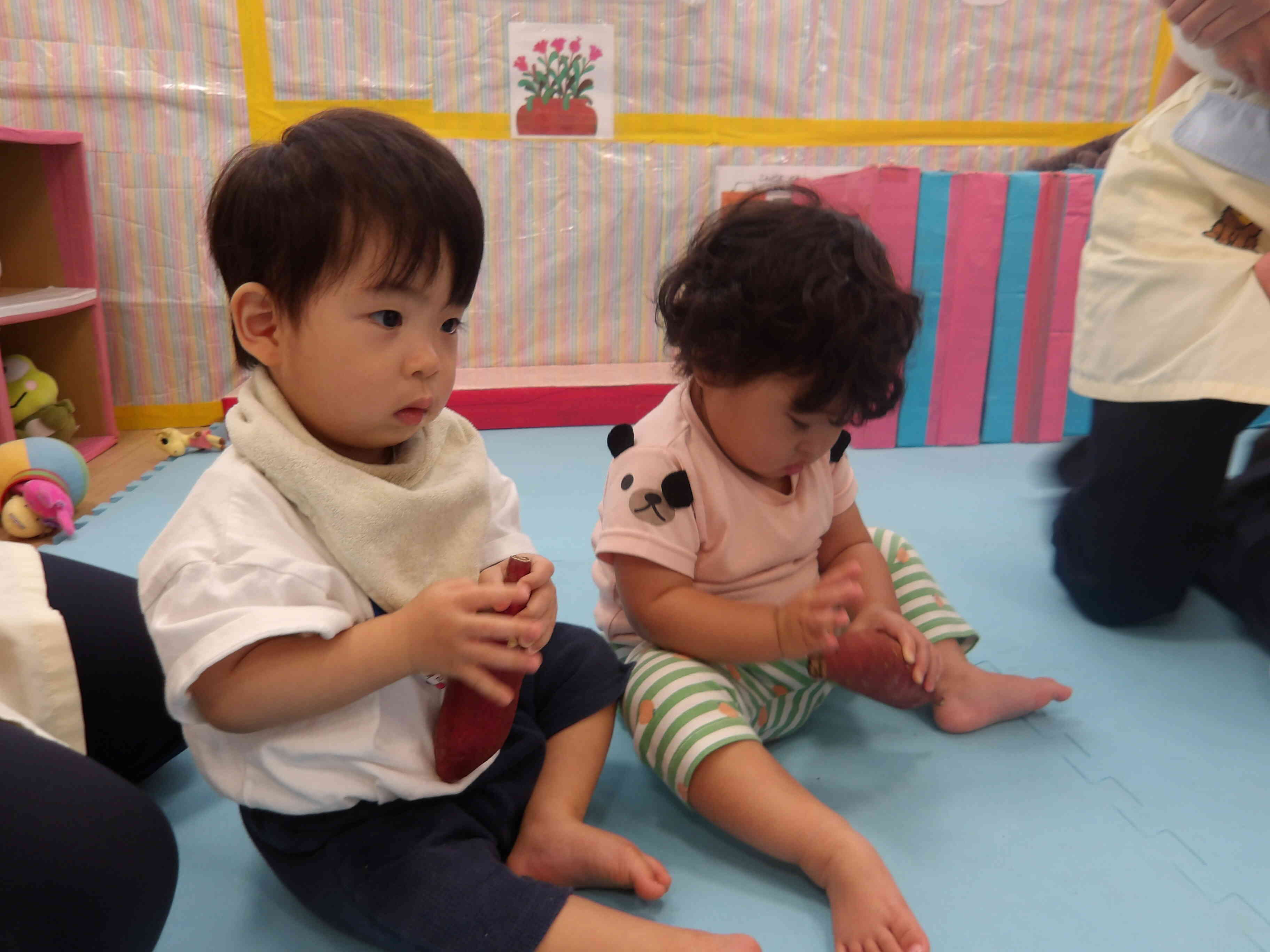 さわってみたよ