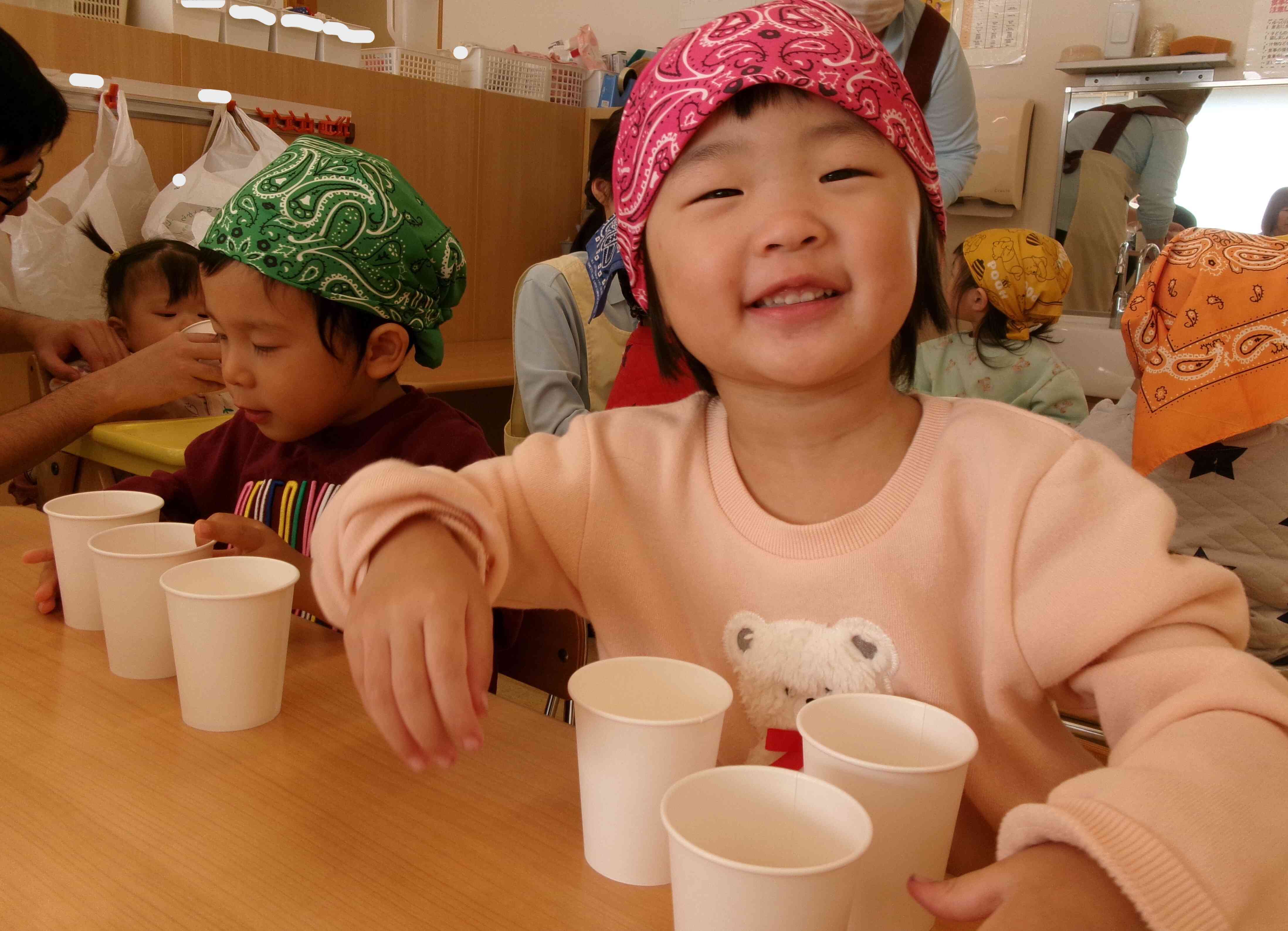 出し入りのおみそ汁がおいしいっ！