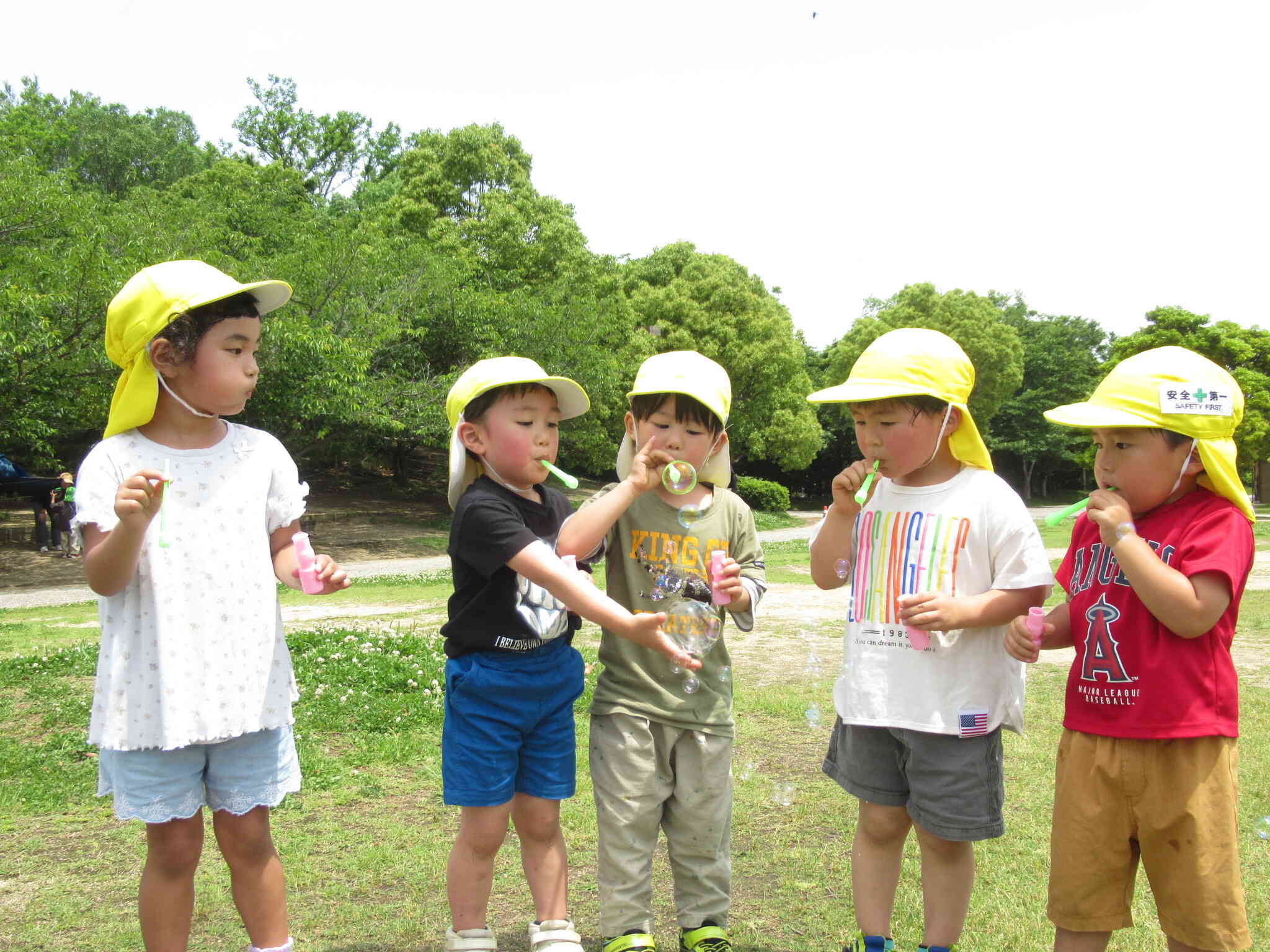 親子遠足にて(伊予市しおさい公園)