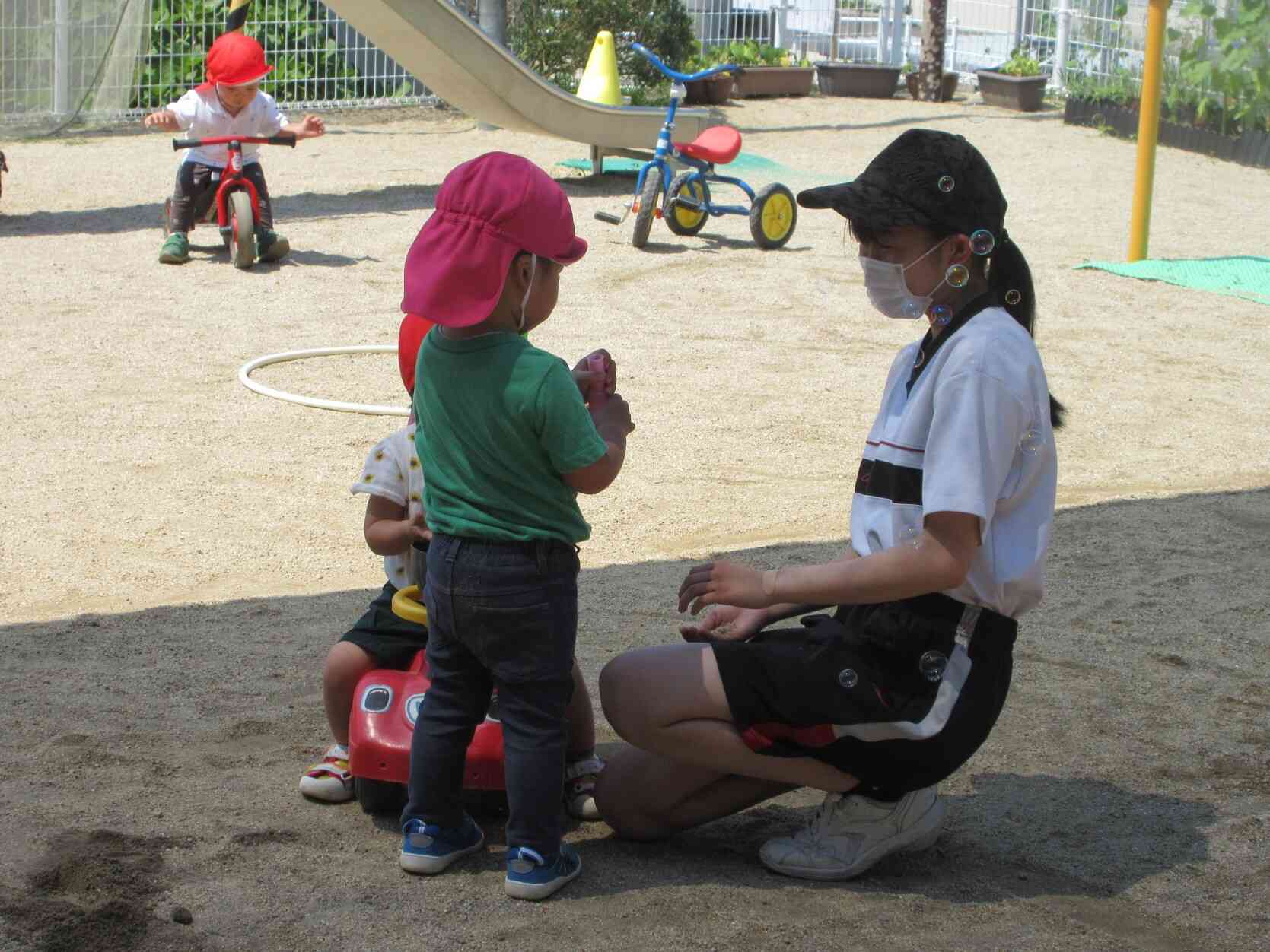 優しいお姉さんに甘える園児♡