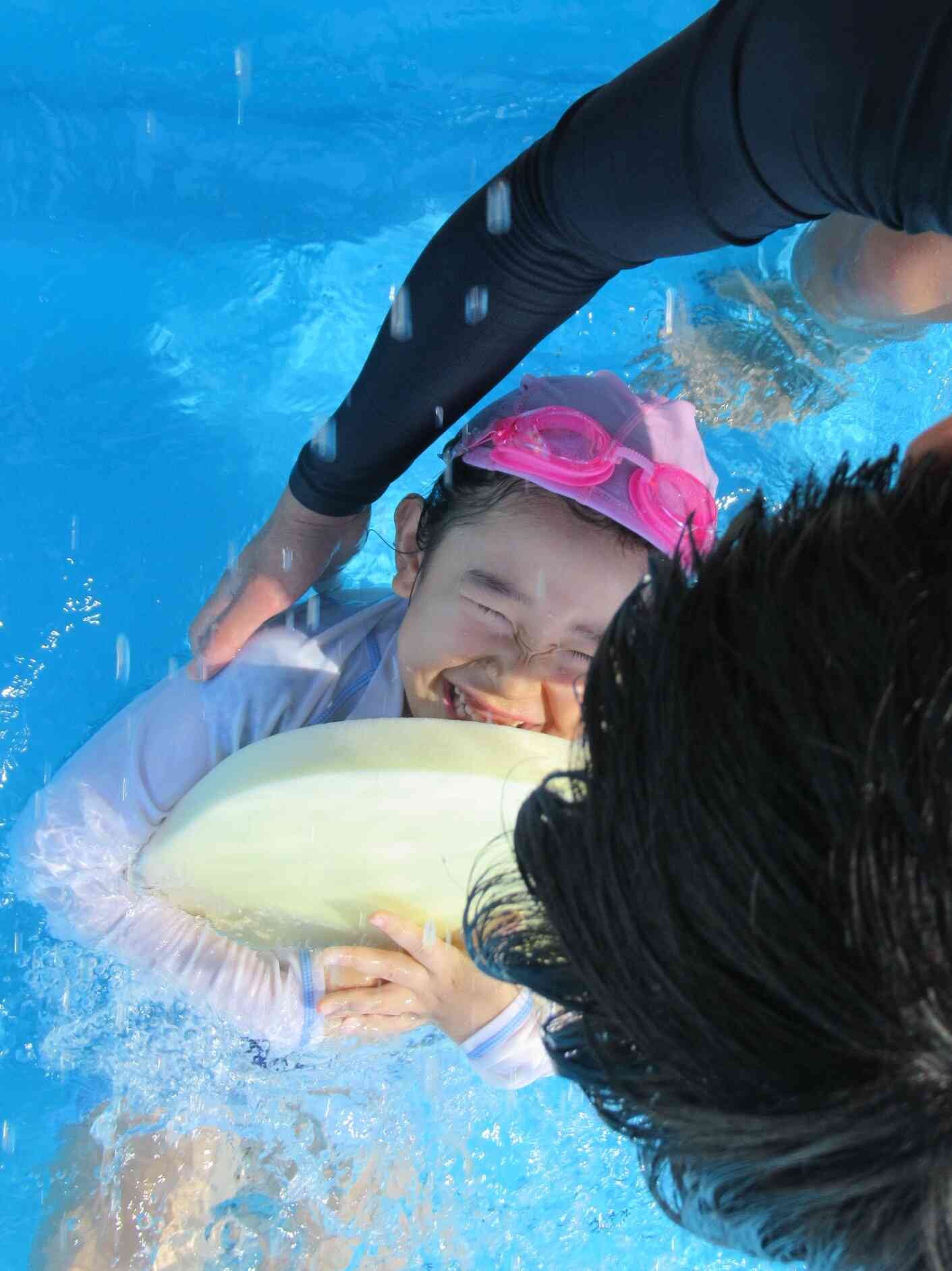 背中で浮けるかな？