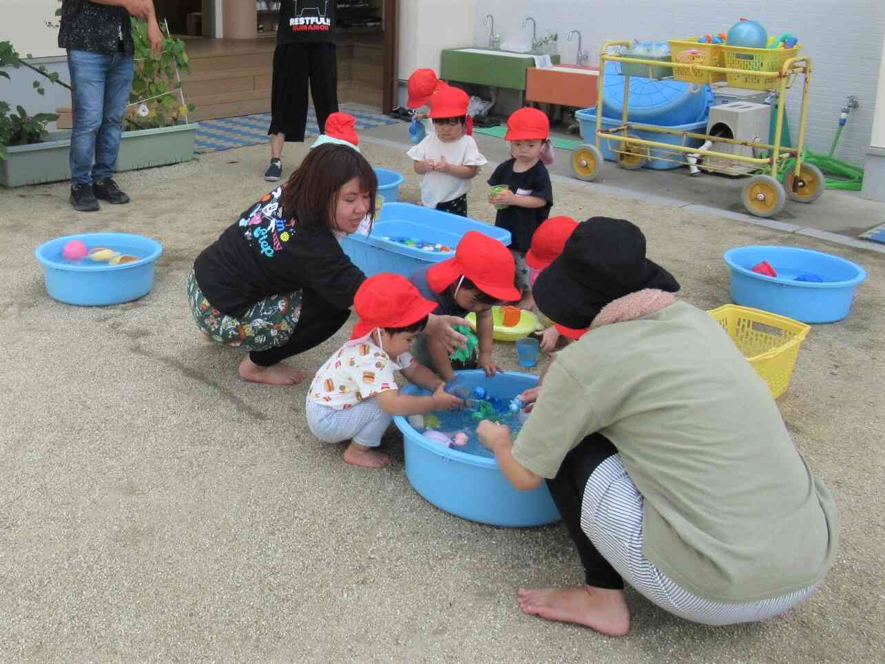 水あそび