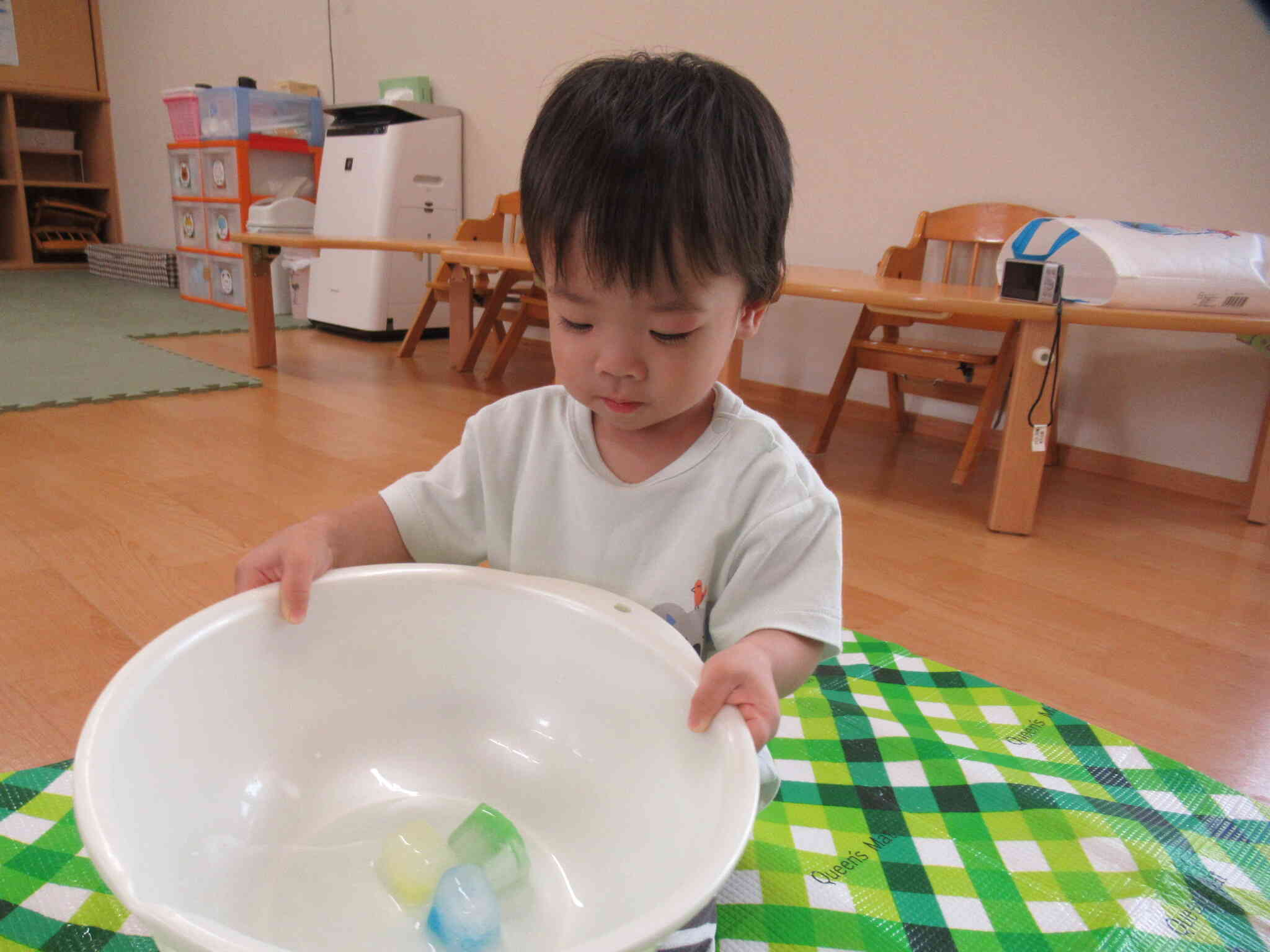 色つき氷♪
