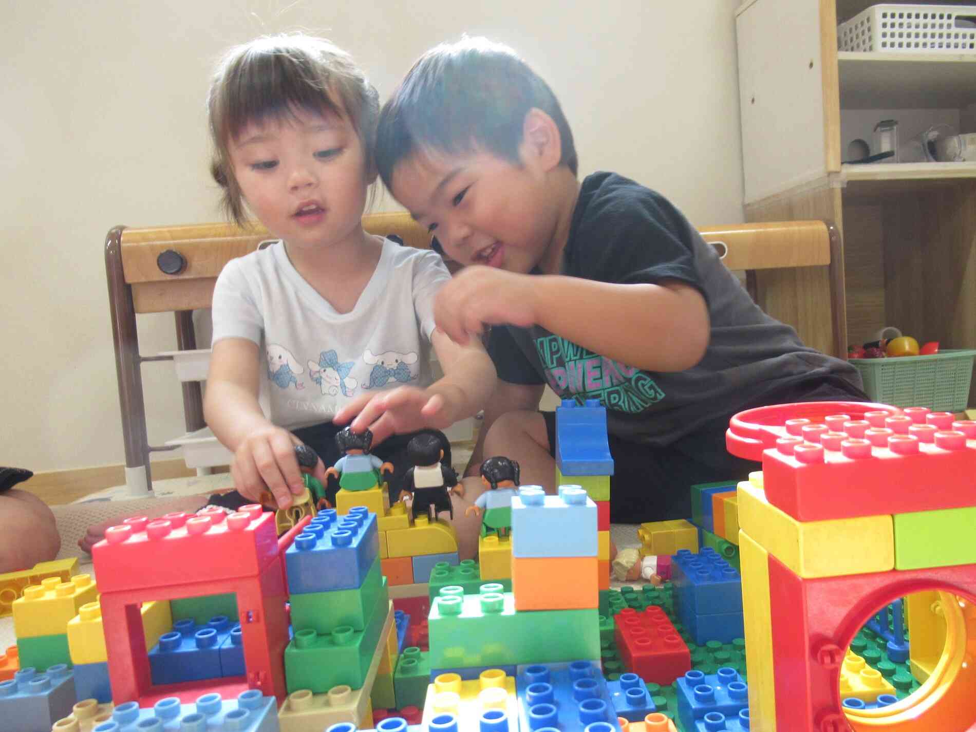 ブロックの国へようこそ♪